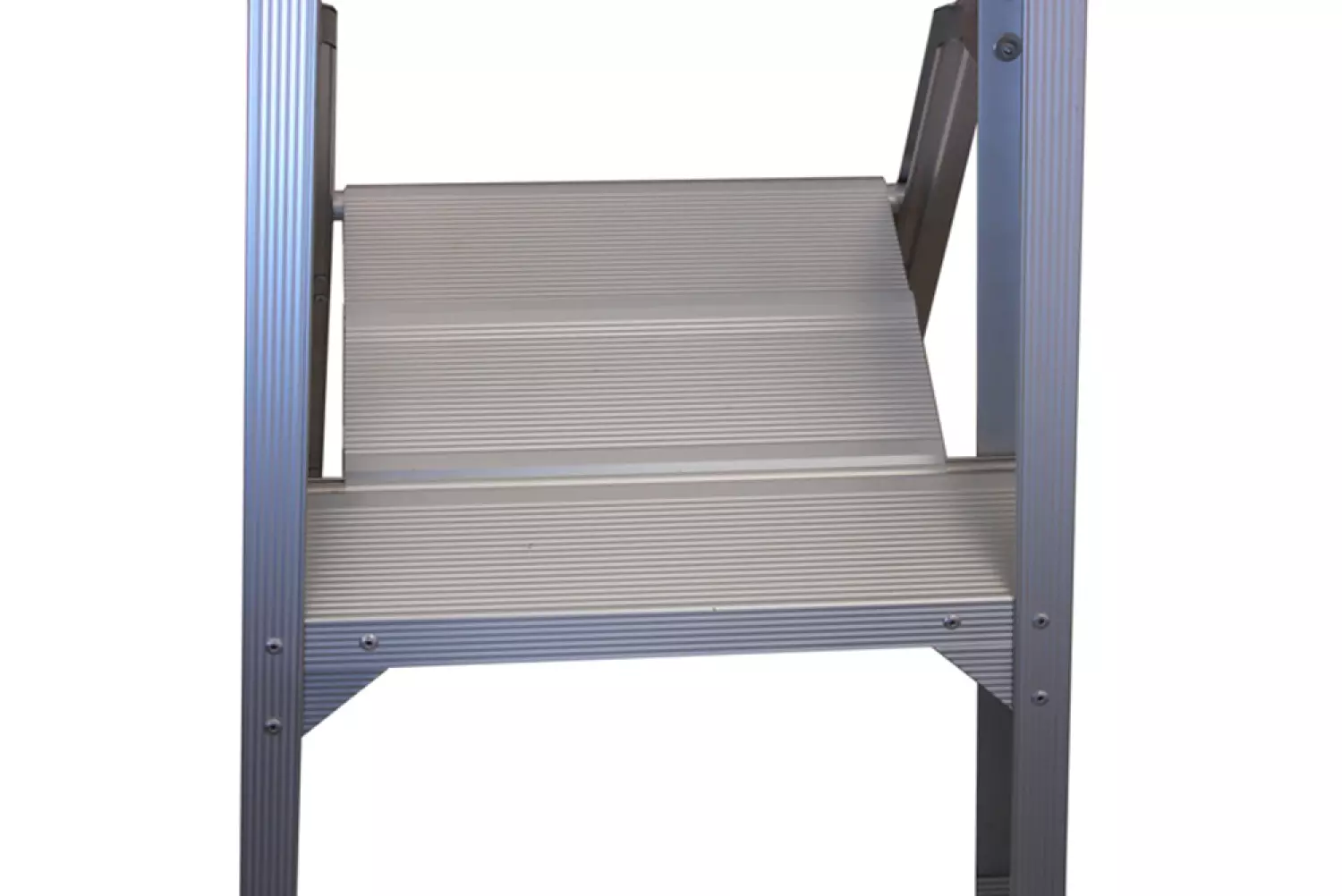 Little Jumbo 4741000112 SuperPRO Trap - Enkel - Aluminium - 12 treden - max. werkhoogte 2.95 m.-image