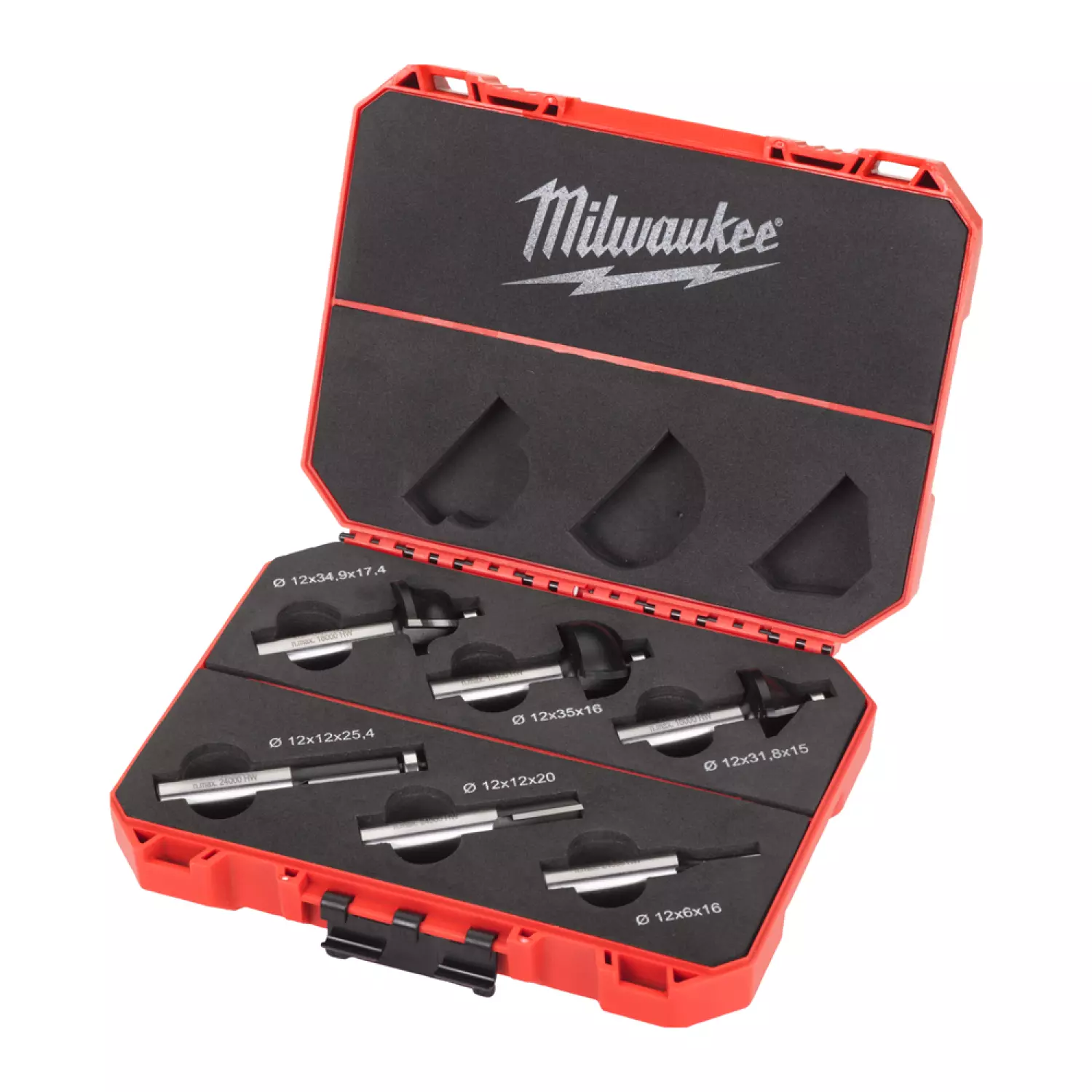 Milwaukee 4932493578 6-delige Frezenset - 12mm-image