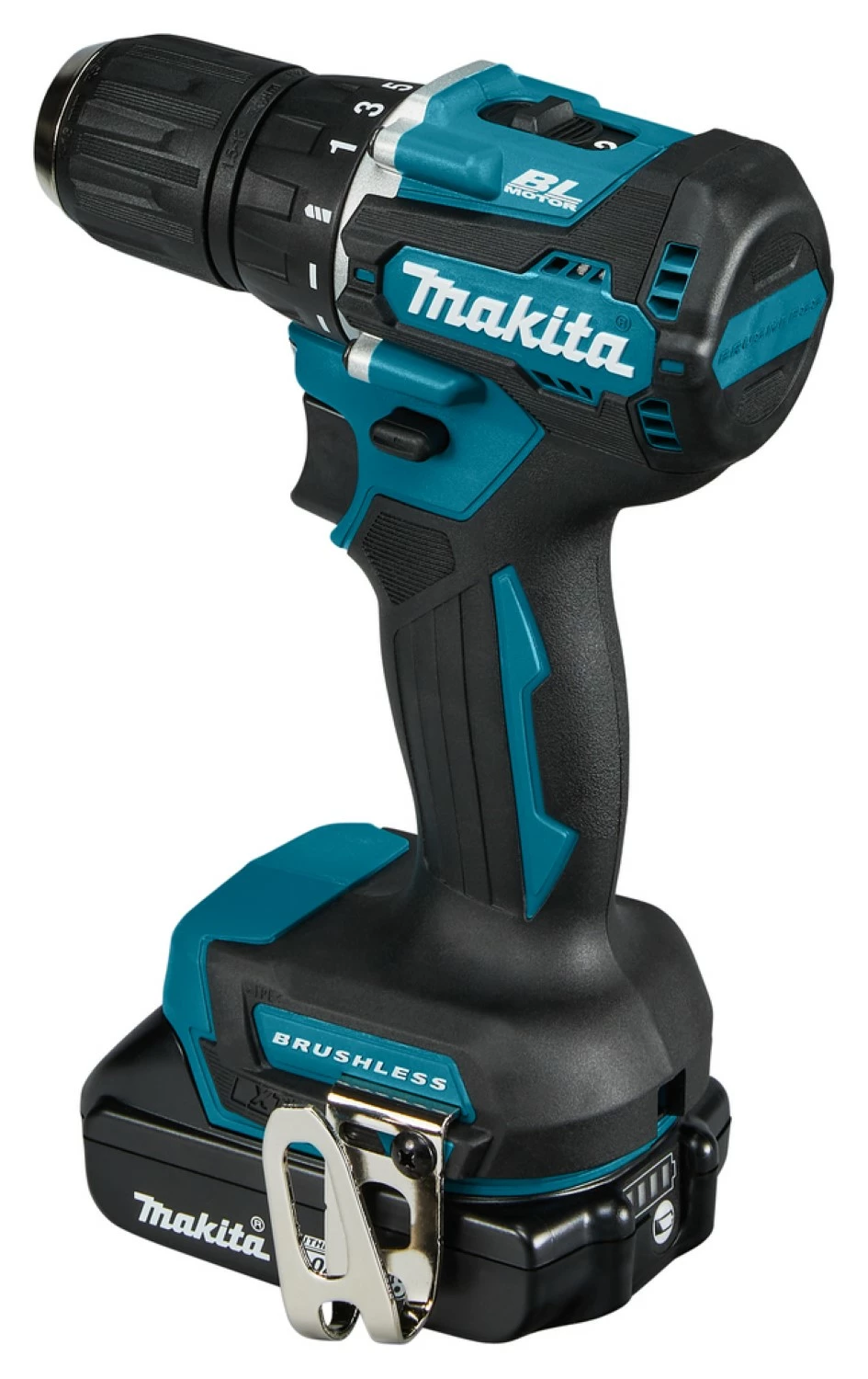 Makita DDF487RAJ 18V Li-Ion accu boor-/schroefmachine set (2x 2,0Ah) in Mbox - 13mm - koolborstelloos-image