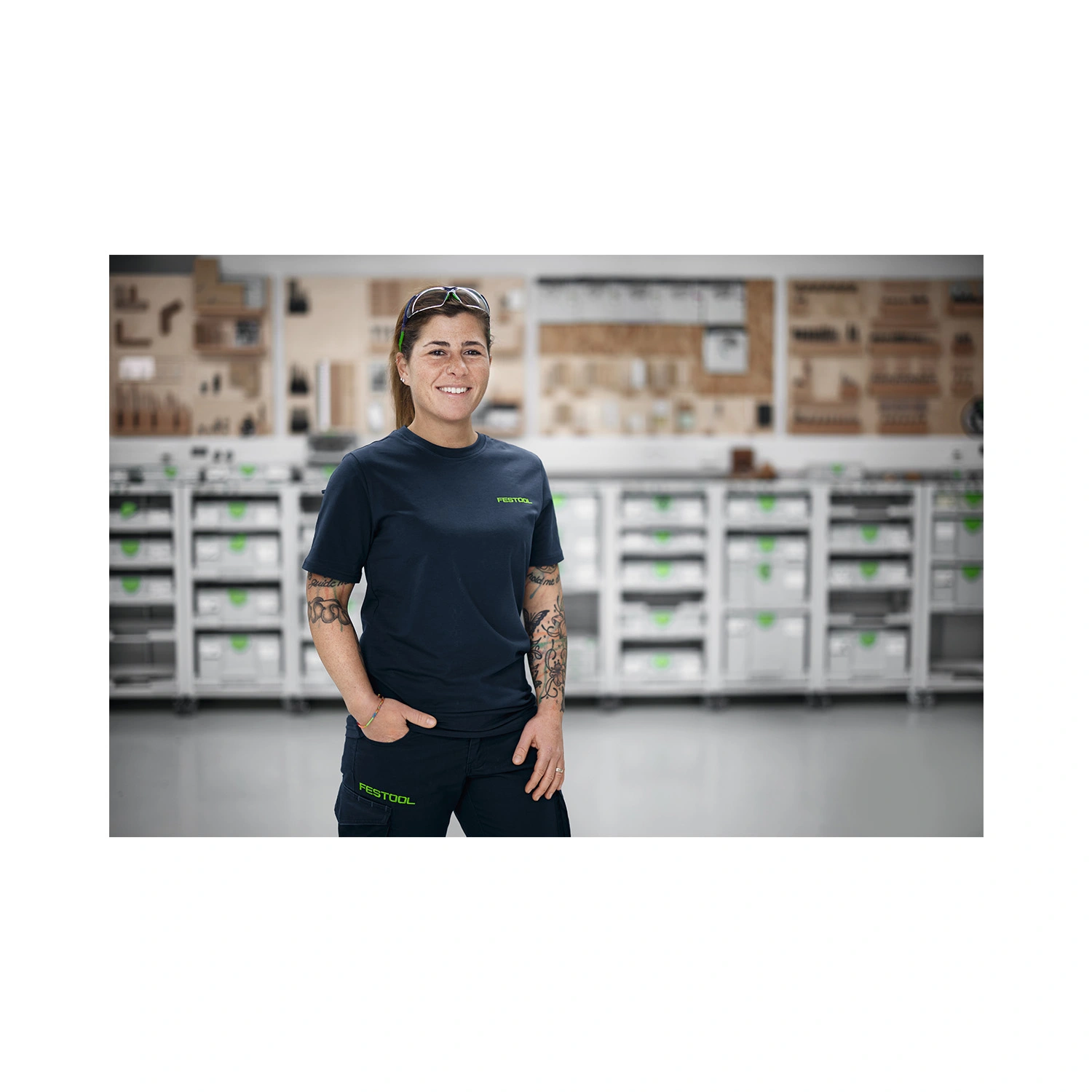 Festool SH-FT2 L T-shirt ronde hals - Maat L