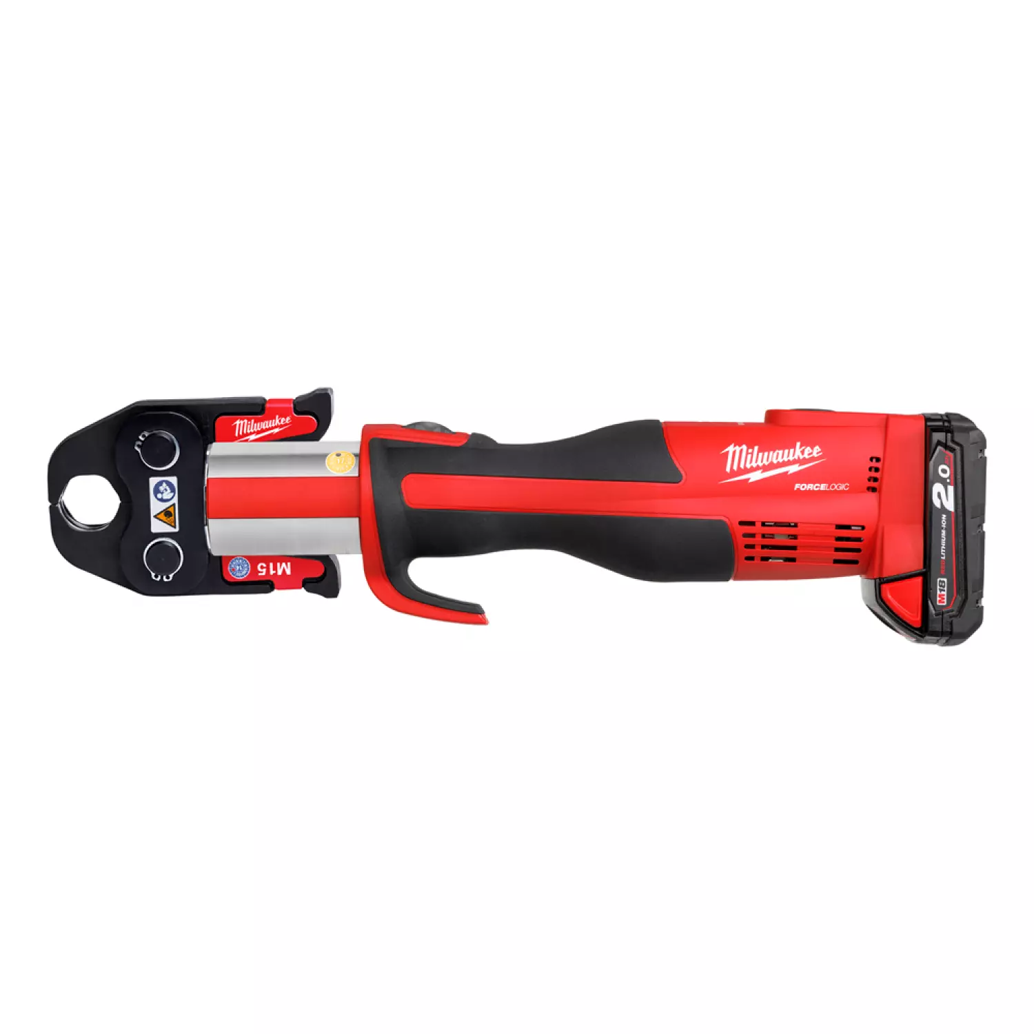 Milwaukee M18 BLHPT-202C 18V Li-Ion accu perstang set (2x 2.0Ah accu) in koffer - koolborstelloos-image