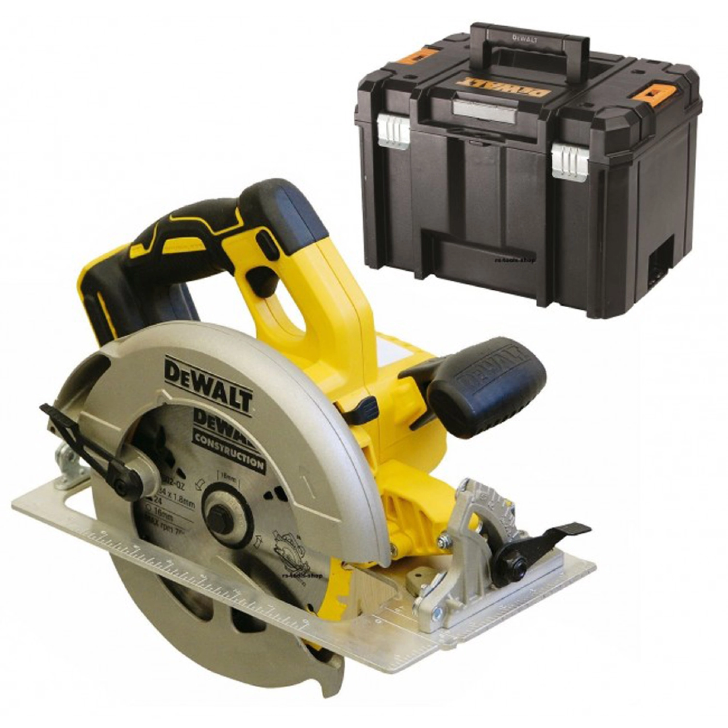 DeWALT DCS570NT-XJ 18V Li-ion XR accu cirkelzaag body in TSTAK - 184mm-image