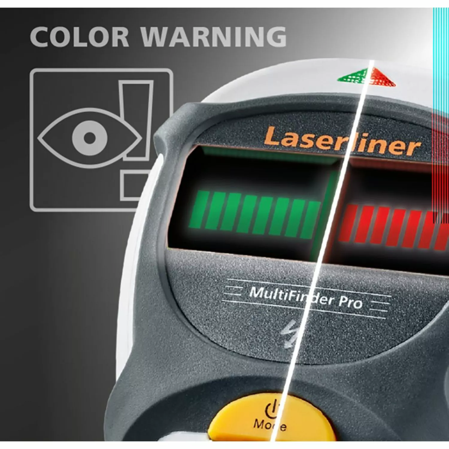 Laserliner MultiFinder Pro Universele Detector - Hout/Metaal/Koper/IJzer-image