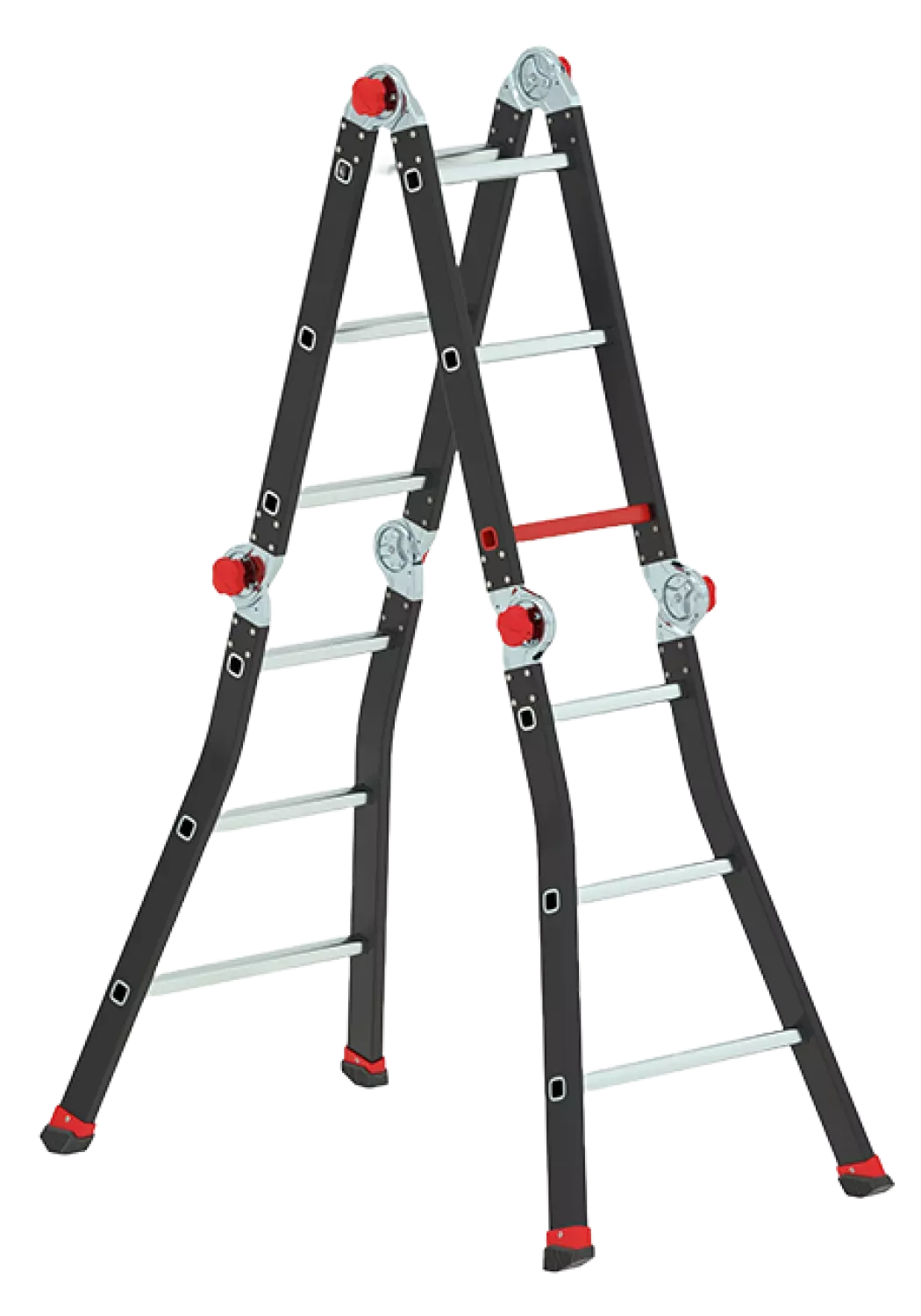 Altrex Varitrex PRO+ Vouwladder incl. platform - Aluminium - 4x3 sporten-image