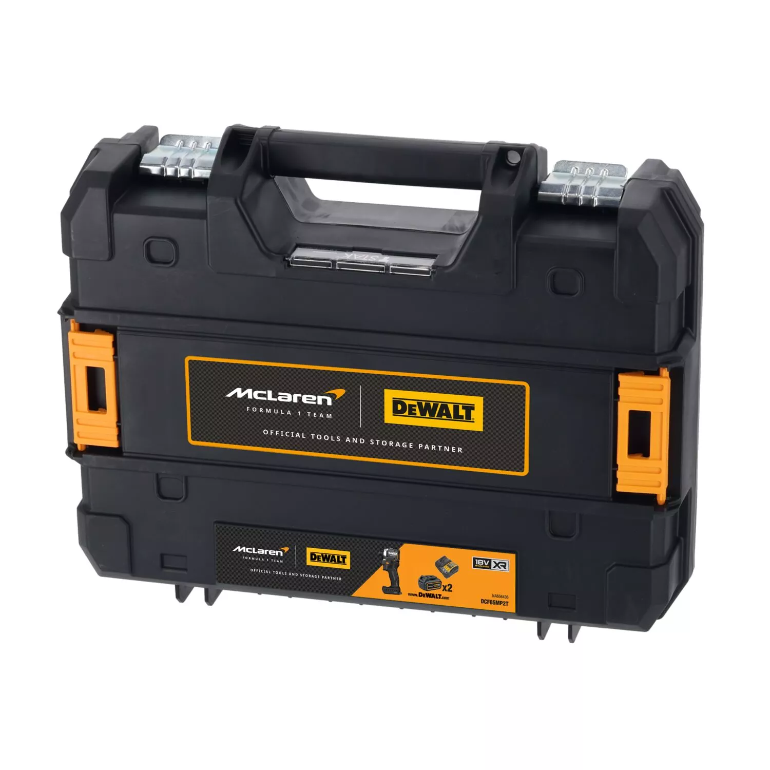 DeWALT DCF85MP2T McLaren 18V Li-ion accu slagschroevendraaier (2x 5.0Ah accu) in TSTAK-image