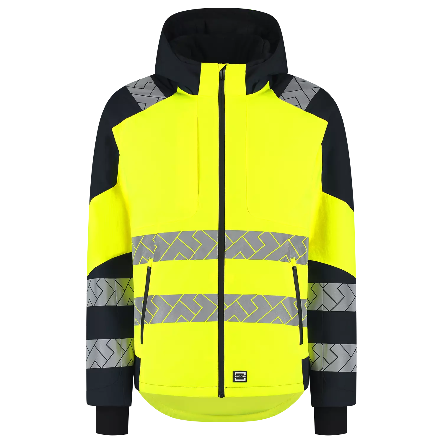 Tricorp 406107 Winterjas Ripstop High Vis Redefined - FluoryellowInk - L-image