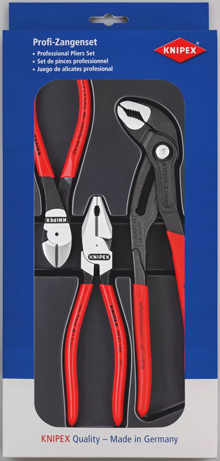Knipex 00 20 10 3-delige Kracht Tangenset-image