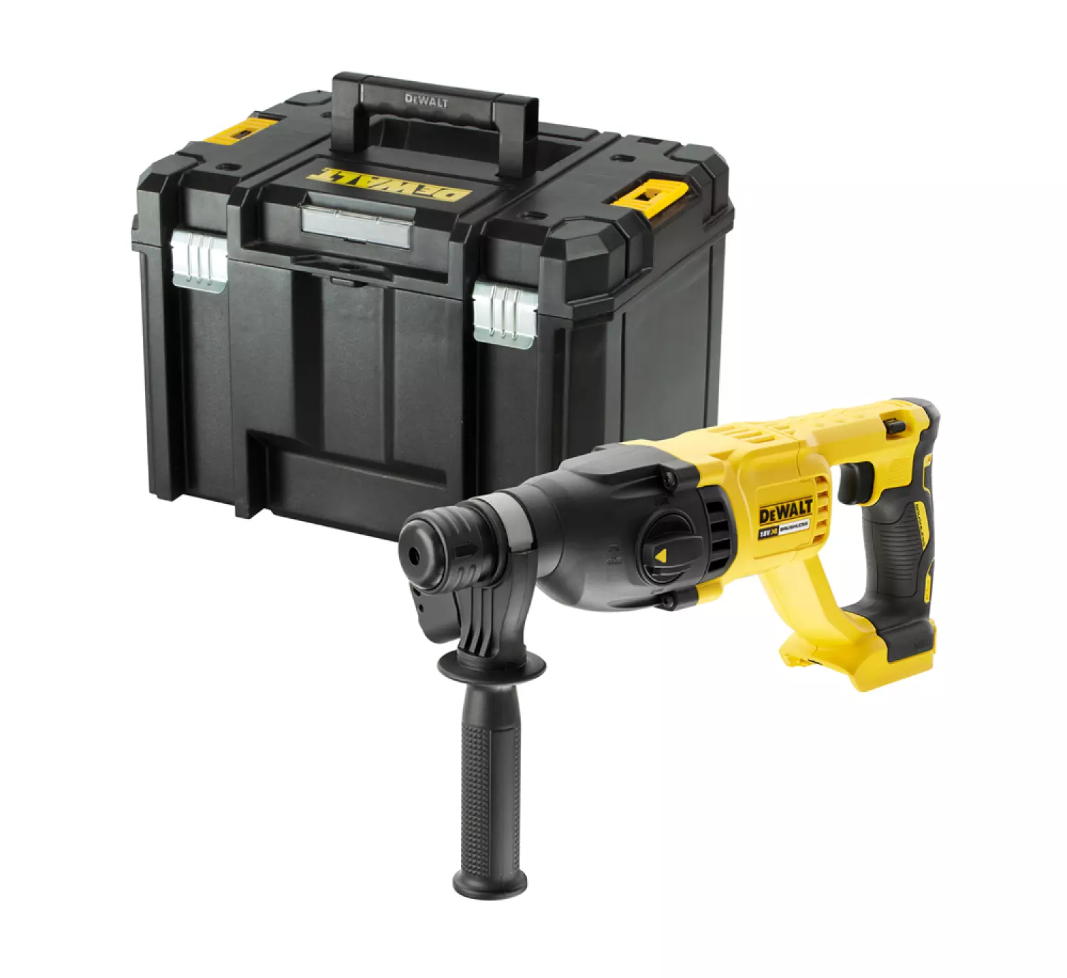 DeWALT DCH133NT 18V Li-ion XR accu SDS-plus combihamer body in TSTAK - 2.6J - koolborstelloos-image