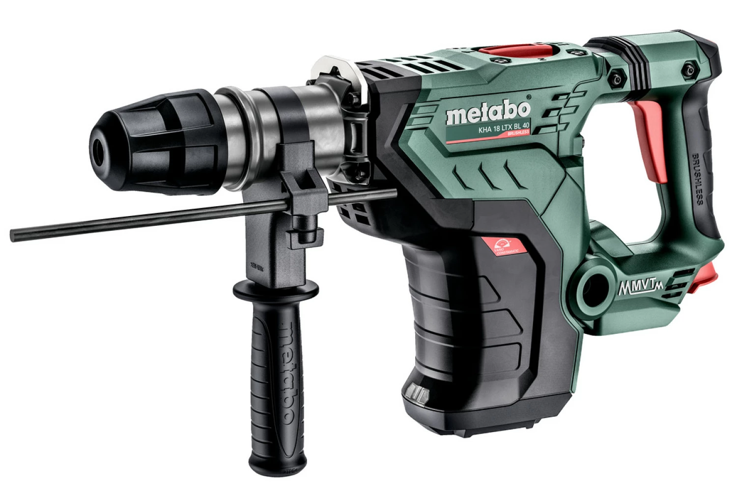 Metabo KHA 18 LTX BL 40 18V Li-Ion accu SDS-Max Boorhamer body in koffer - 600752839-image