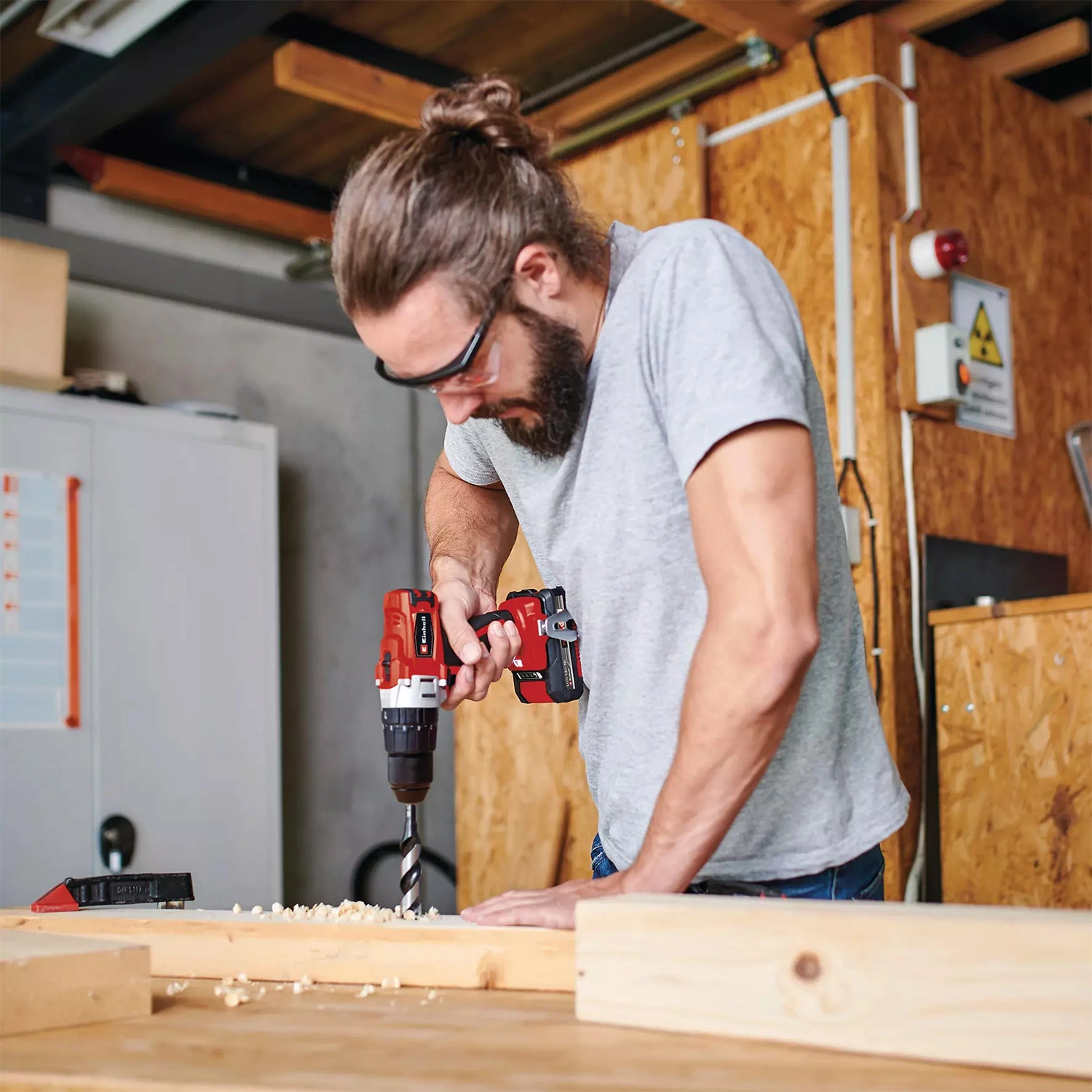 Einhell TE-CD 18-2 Li-i KIT - Set de Perceuse-Visseuse sans fil 18V Li-Ion (Batteries 2x 2.0Ah) - Moteur Brushless-image