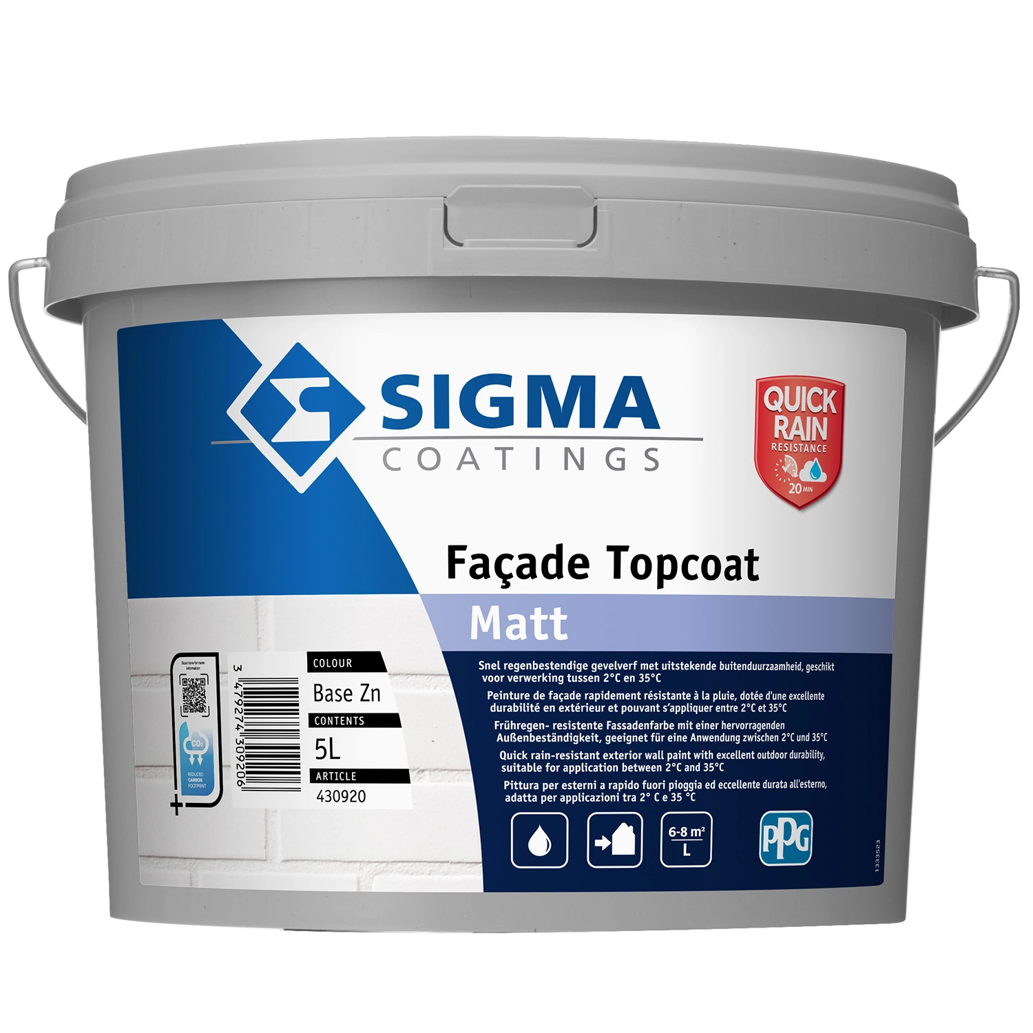 Sigma Facade Topcoat Matt - 5L-image