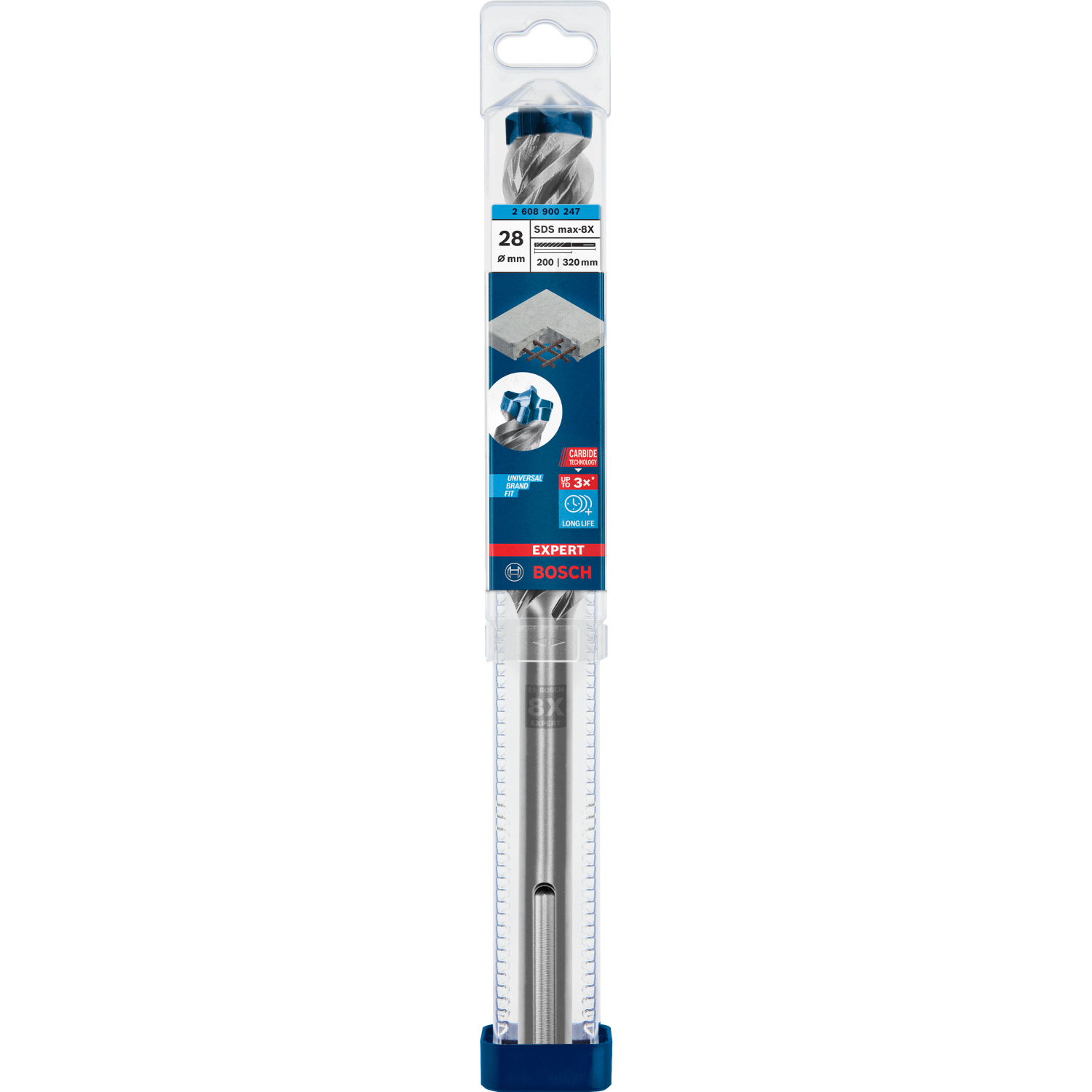 Bosch 2608900247 EXPERT Hamerboor SDS Max-8X - 28x200x320mm-image