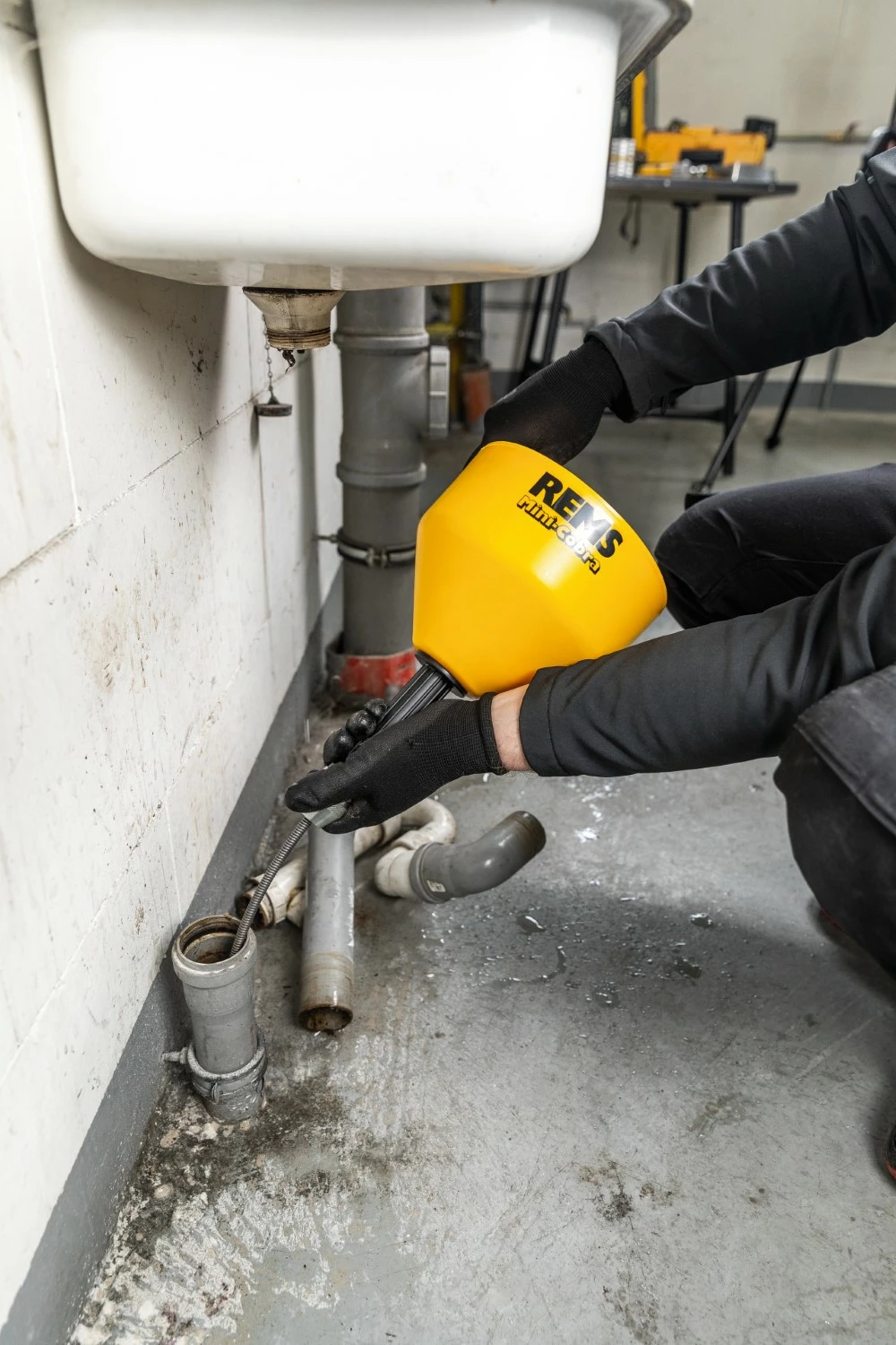 Rems 170010 Mini-Cobra Buisontstopper voor hand- en elektrische bediening-image
