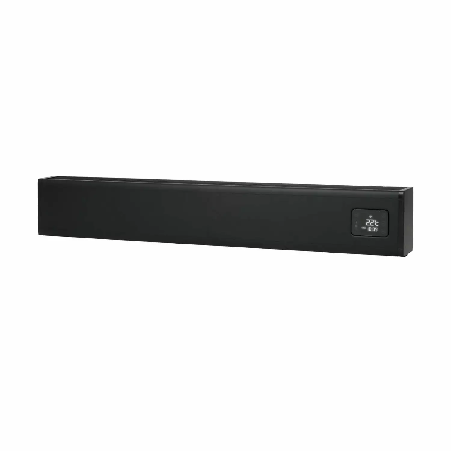EUROM Alutherm Baseboard 2000 Wi-Fi Black Convectorkachel - 2000W - 80m3-image