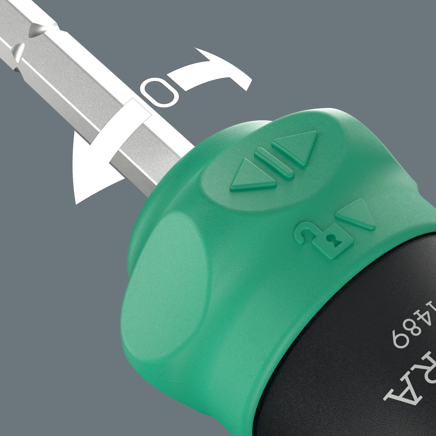 Wera 05051519001 Kraftform Kompakt 28 RA 1 Tournevis à embout interchangeable - 6 en 1 multi-embouts - avec fonction cliquet-image