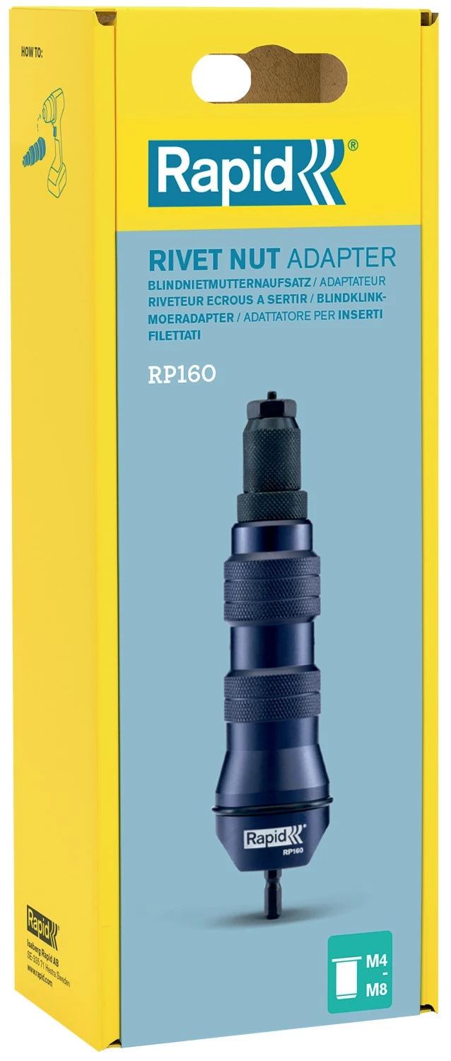 Rapid RP160 Blindklinkmoeradapter-image