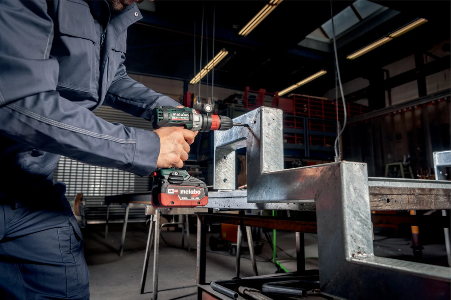 Metabo GB 18 LTX BL Q I 18V LI -ION Batterie Drill / Vis Machine Set (2 x 5,5 Ah) en Systainer - Koolbrushless - 602362660-image