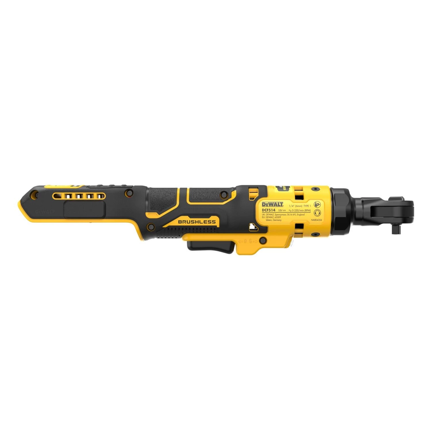 DeWALT DCF514N-XJ Clé à cliquet coudée sans fil 18 V XR 1/4"-image