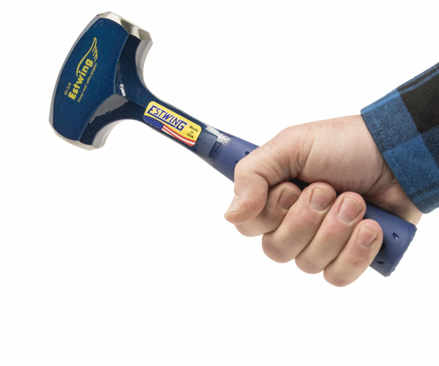 Estwing B3-3LB Steenhamer - vinyl handgreep - 1300 gram kopgewicht - 280mm-image