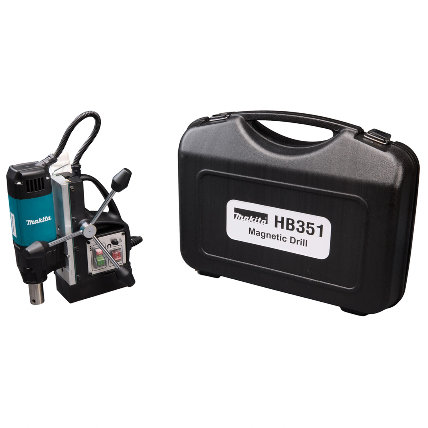 Makita HB351 Magneetkernboormachine in koffer - 35mm - 1050W