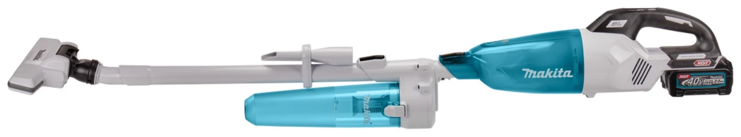 Makita CL001GA224 - Aspirateur balai sans-fil - XGT 40V max Li-ion - Kit (2x 2,0 Ah) - 1200 L/min - Brushless-image
