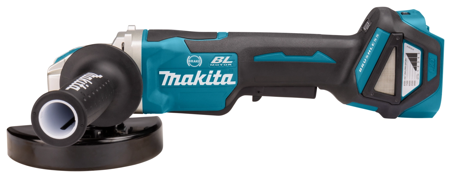 Makita DGA519Z 18V Li-Ion Accu haakse slijper body - X-Lock - 125mm - koolborstelloos-image