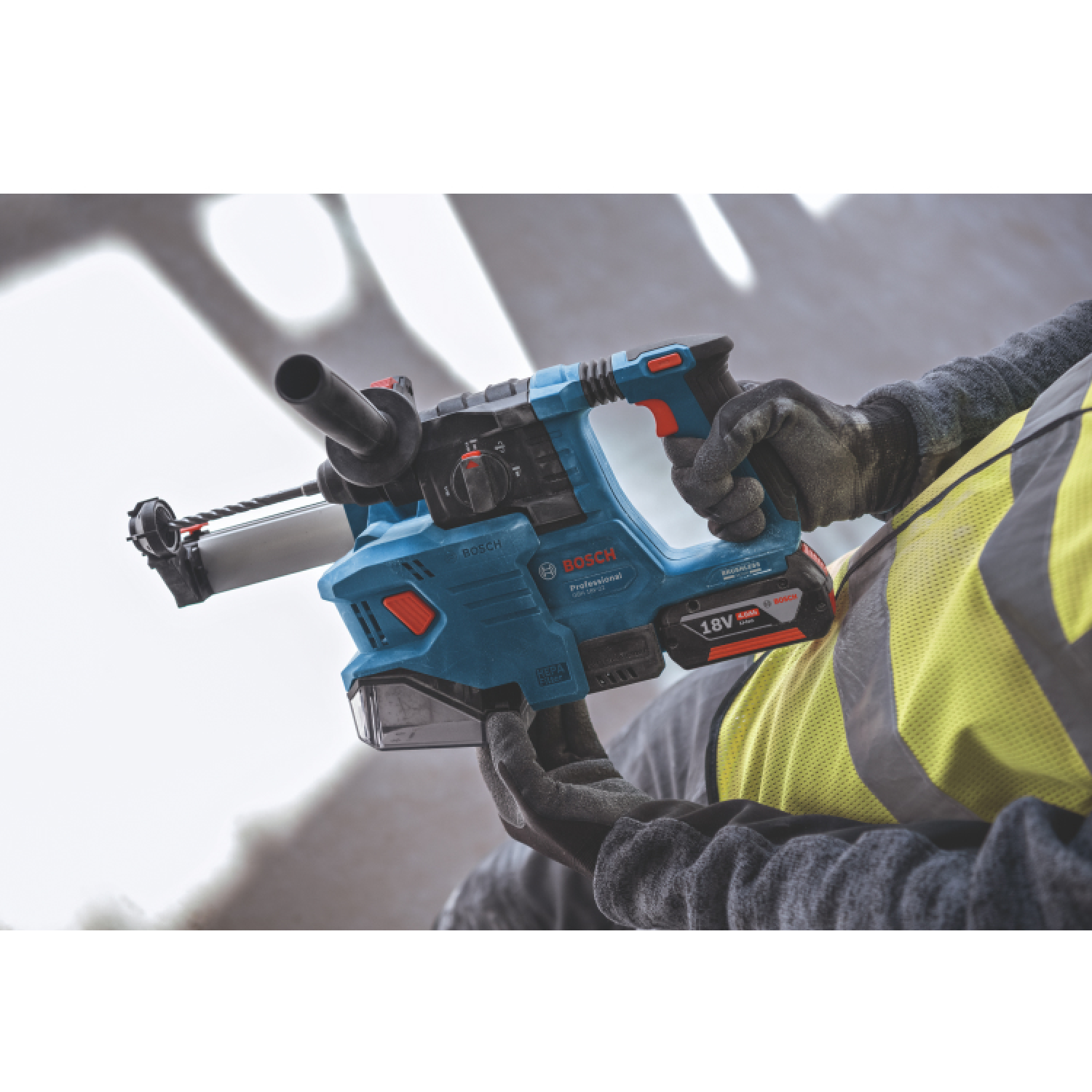 Bosch GBH 18V-22 Marteau combiné 18 V sans fil Boîte Solo-image