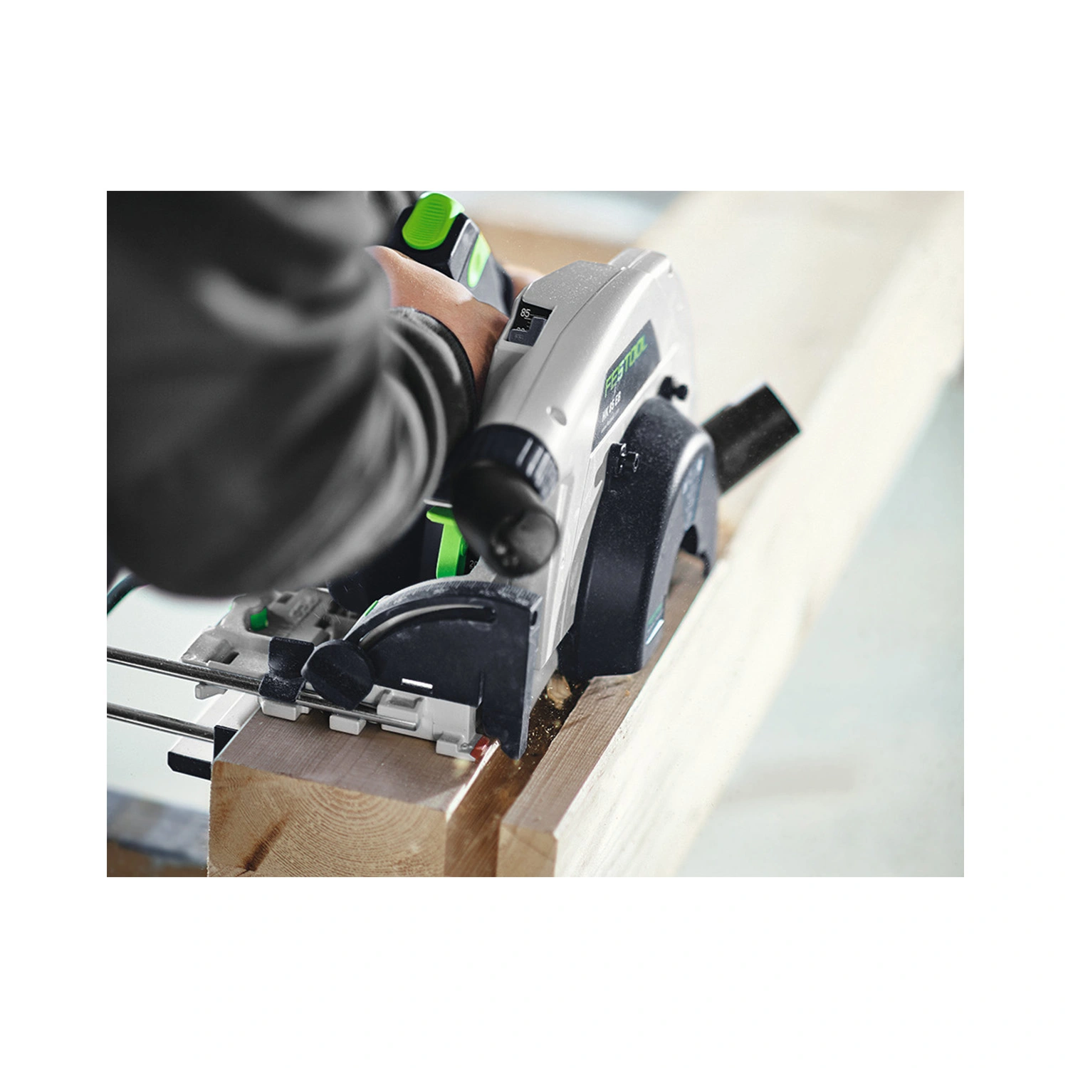Festool HK 85 EB-Plus-FS Pendelkapzaagmachine incl. geleiderail in systainer - 1900W - 230mm