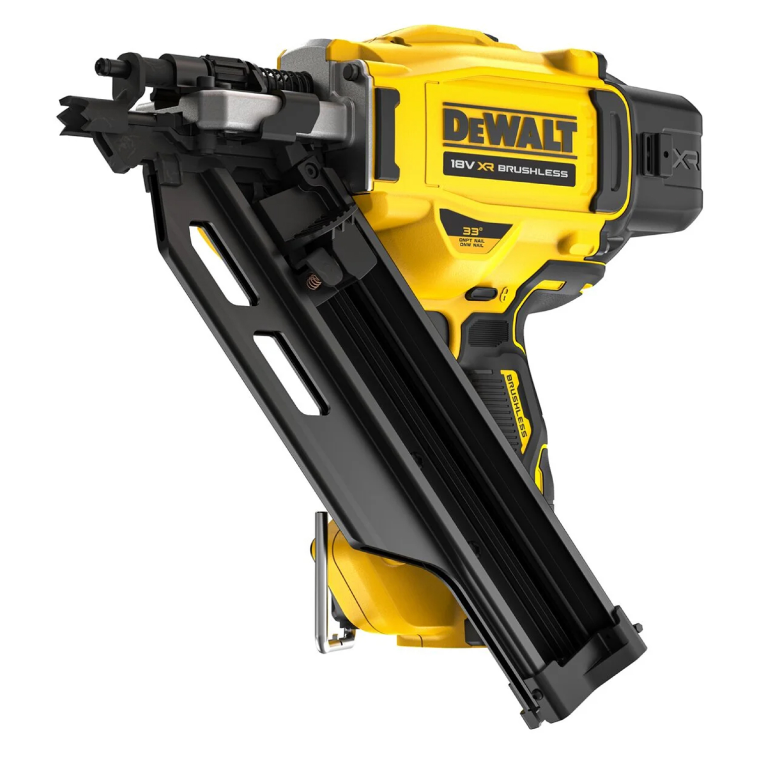 DeWALT DCN930N 18V Li-ion corps de Cloueuse de construction - Single-shot & bumpfire - 50-90 mm - sans balais-image