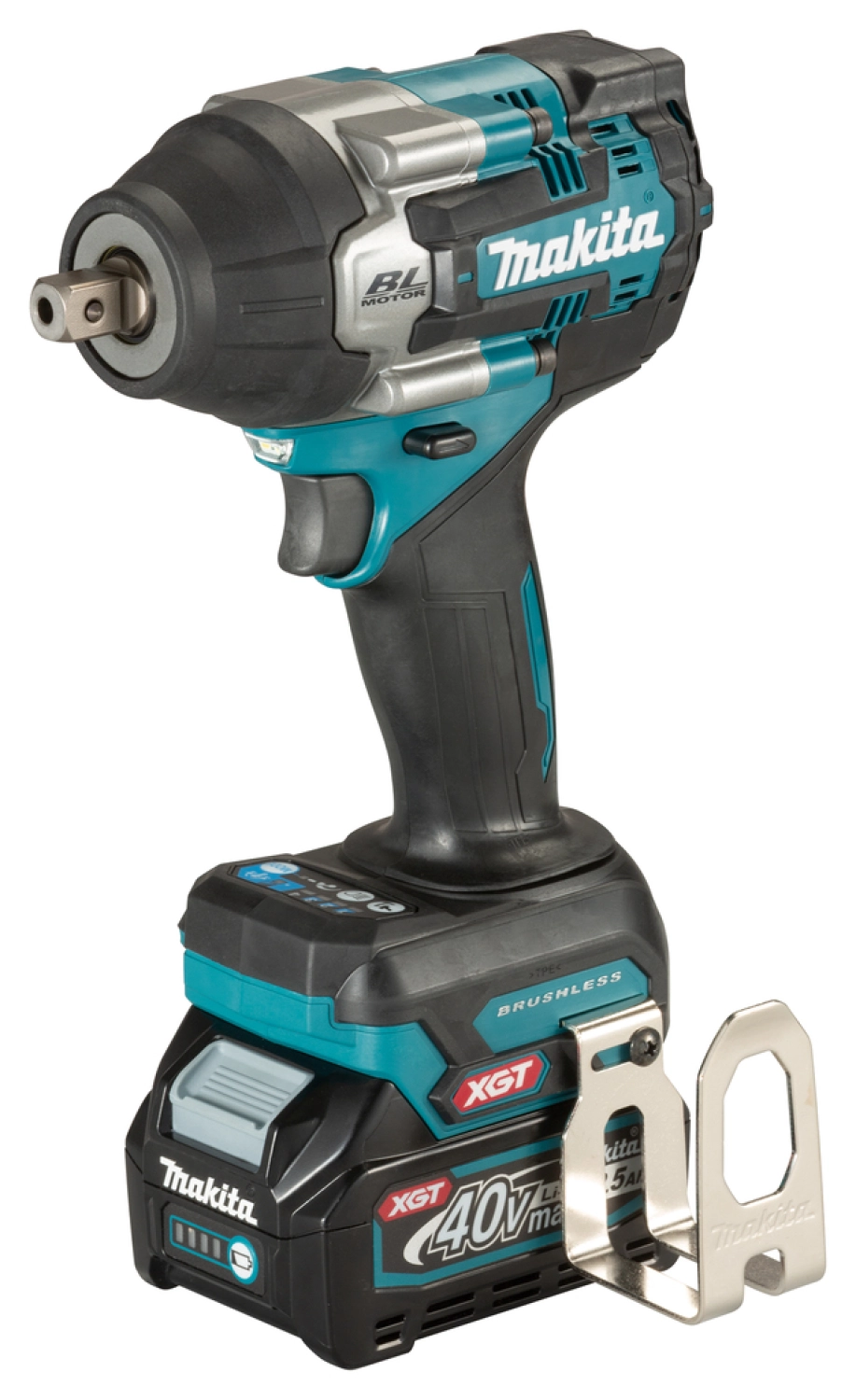 Makita TW008GD201 XGT 40V Max Li-ion accu slagmoersleutel set (2x 2.5Ah) in Mbox-image