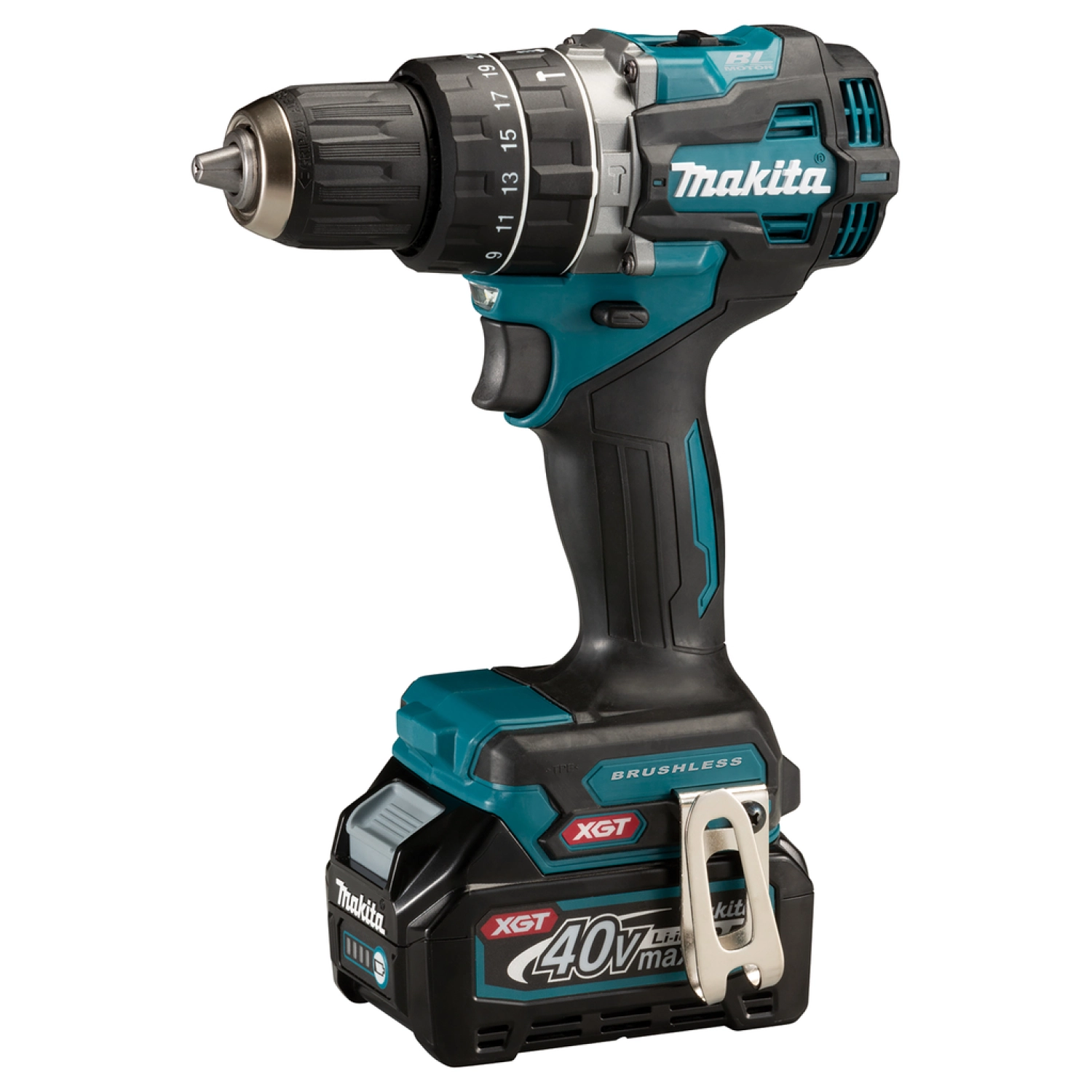 Makita HP002GA101 XGT 40V Max Li-ion Accu Klopboor-/schroefmachine (1x 2,0 Ah) in Mbox-image