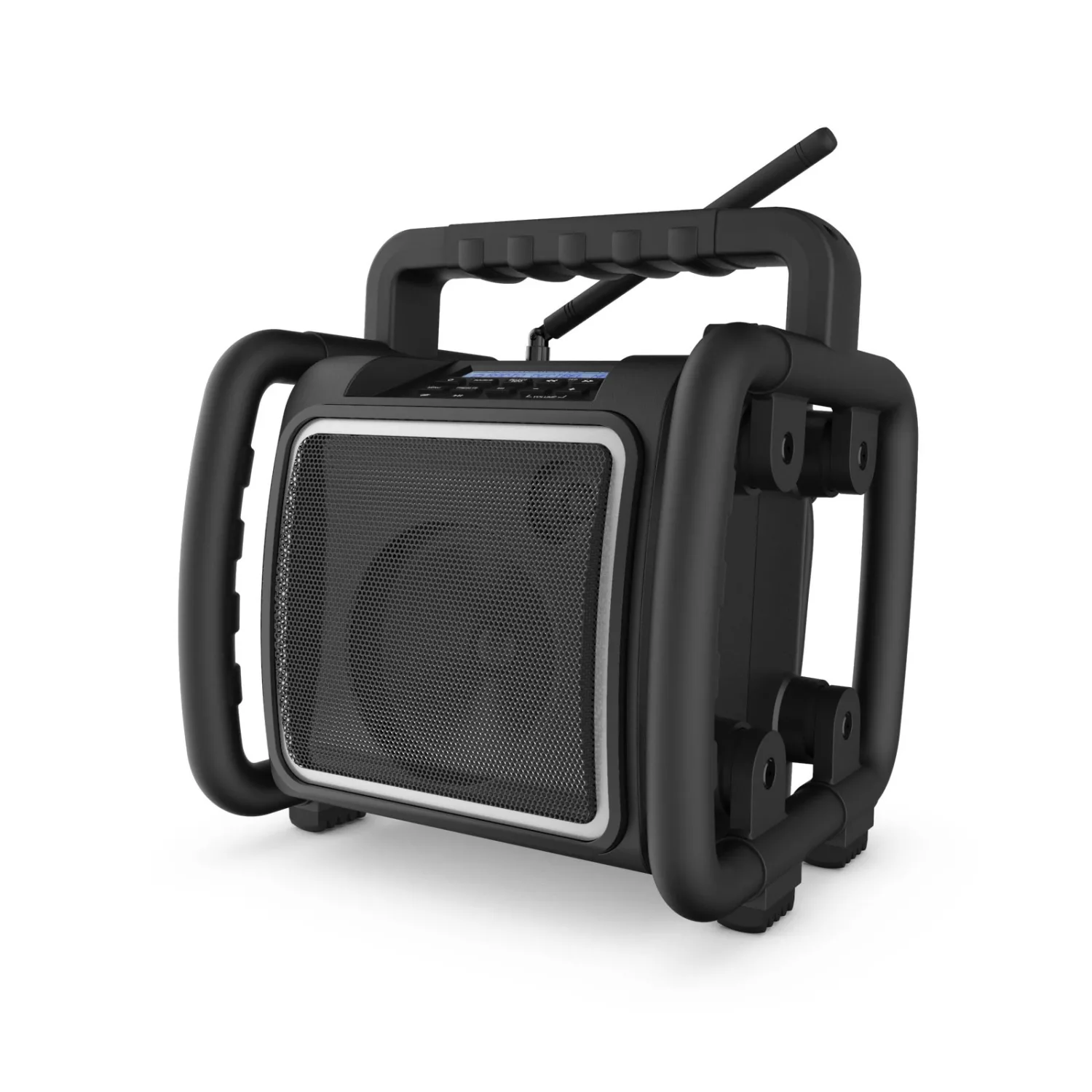 PerfectPro TEAMBOX TBX2 Bouwradio - FM RDS / DAB+ - AUX-in - bluetooth - oplaadbaar (ingebouwde lithium accu)-image