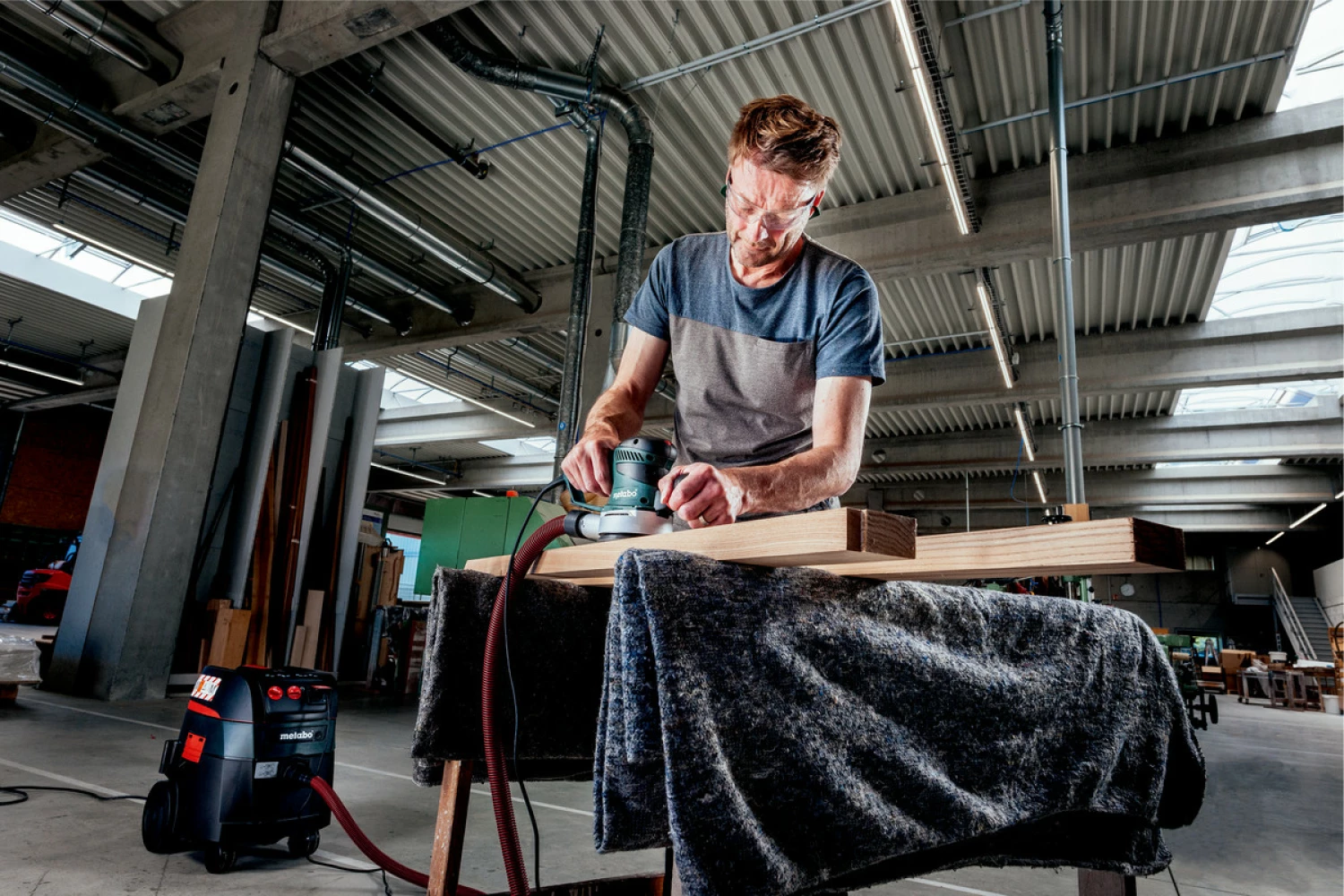 Metabo SXE 450 TurboTec Ponceuse excentrique - 350W - 150mm - variable-image