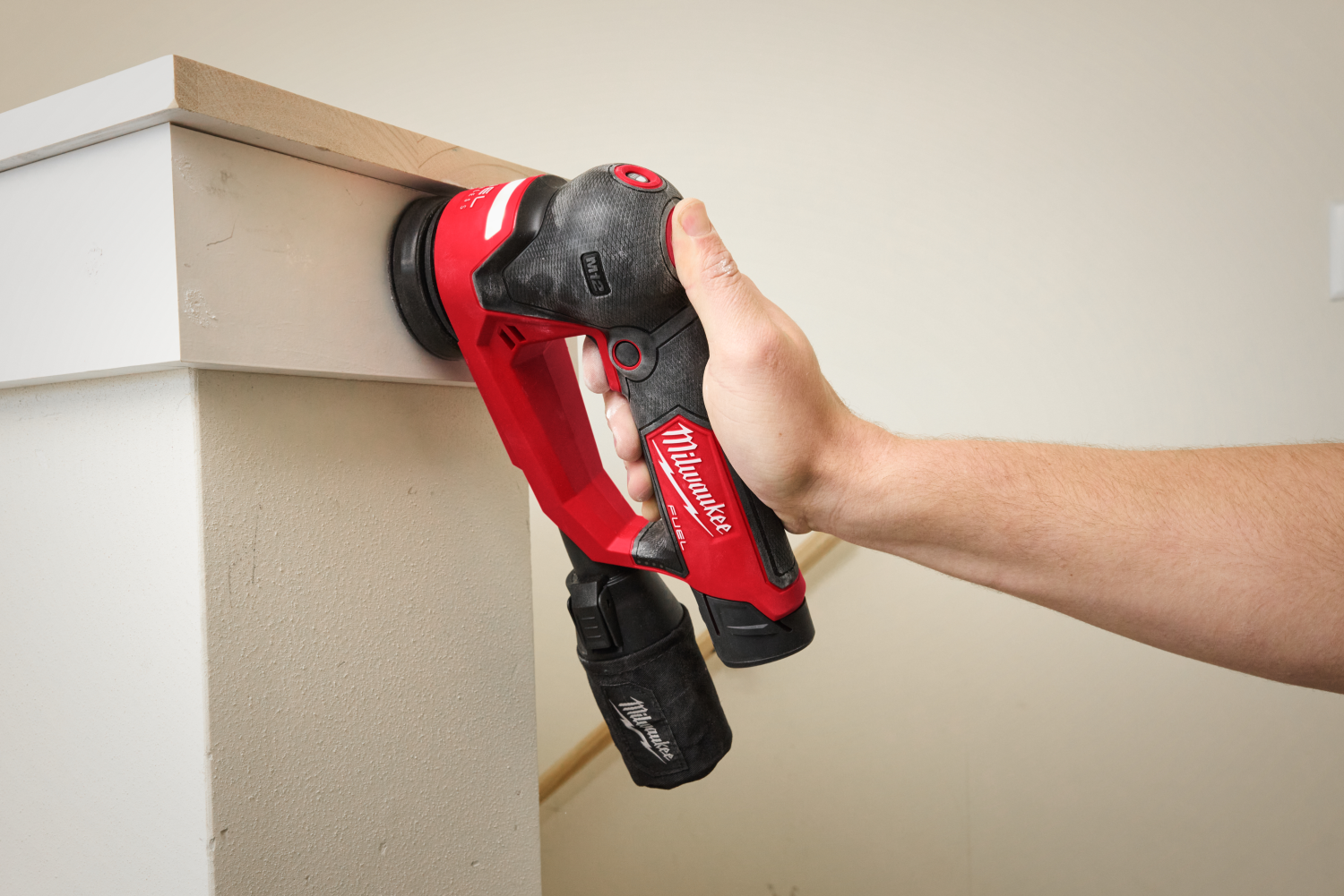 Milwaukee M12 FSDR75-0B 12V Li-ion ponceuse excentrique sans fil - Corps uniquement - 75mm-image