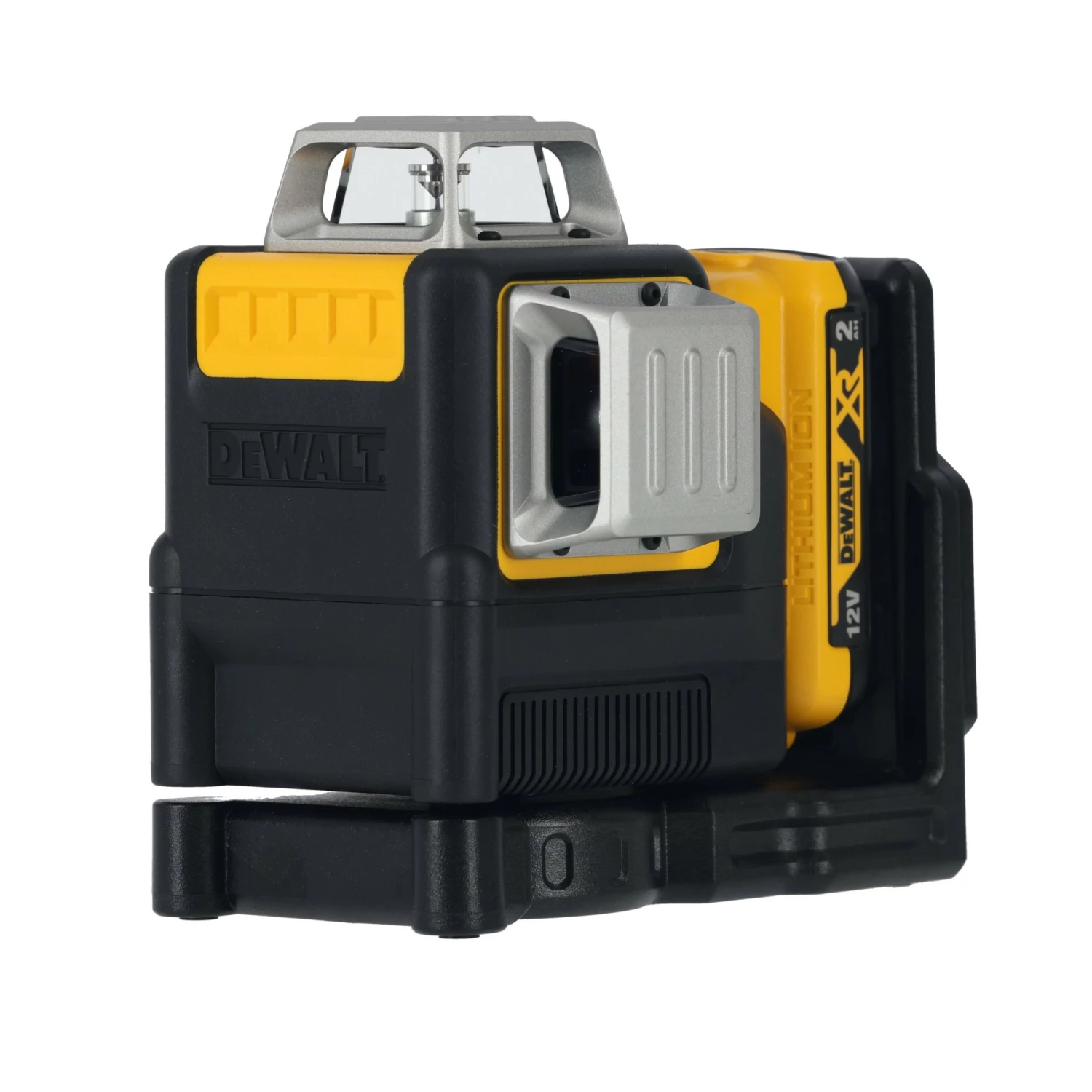 DeWALT DCE0811D1G Laser croix 360 degrées à batteries 10,8V Li-Ion (1x batterie 2,0Ah) dans coffret - vert - 15m-image