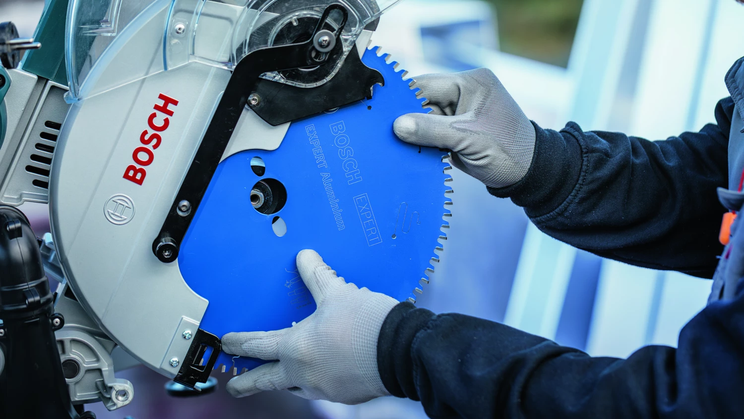 Bosch 2608644110 Expert Cirkelzaagblad - 216 x 30 x 64T - Aluminium - Carbide-image