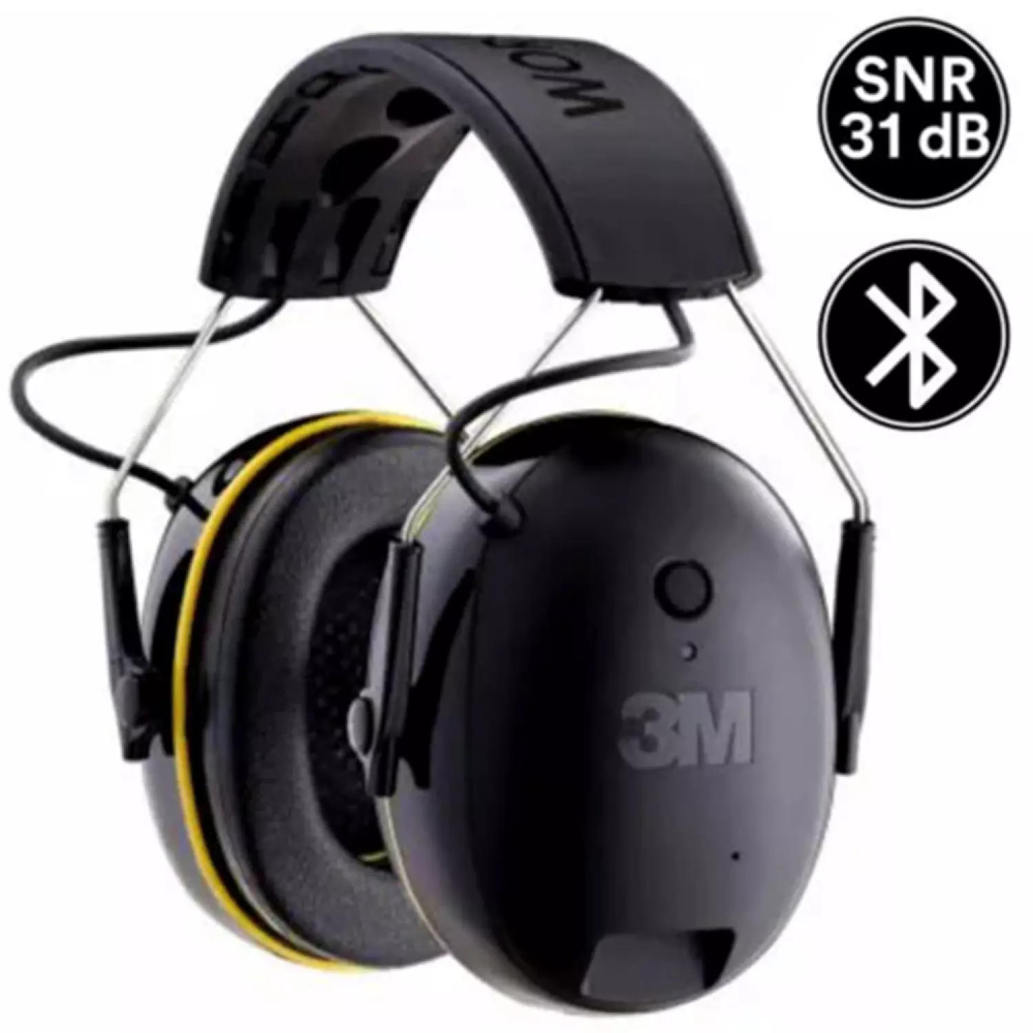 3M 90543EC1 WorkTunes Connect Protection auditive - Bluetooth - SNR 31dB-image