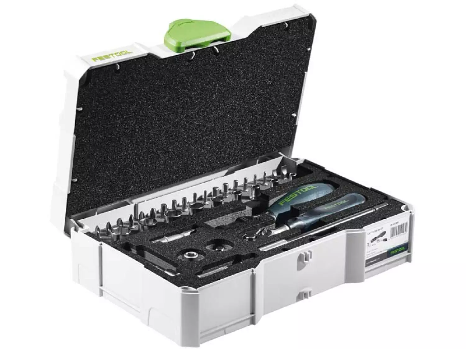 Festool 497881 / CE RA-Set 36 delige Ratelset in systainer - 1/4"-image