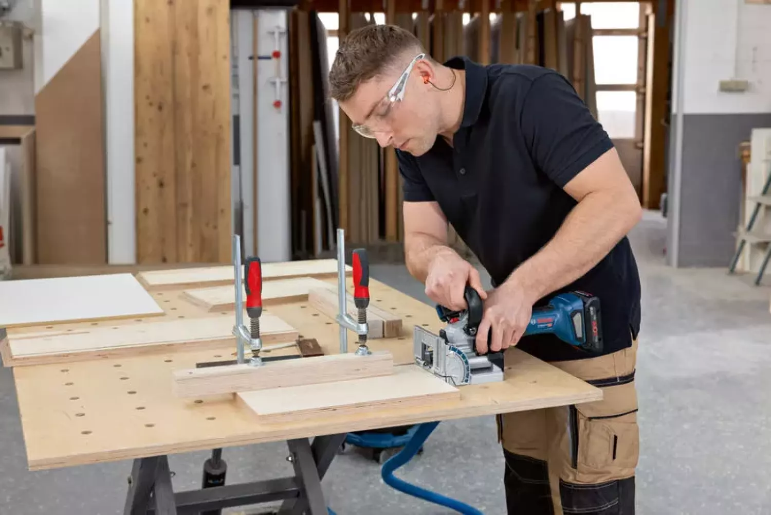 Bosch GFF 18V-22 18V accu Lamellenfrees body in L-boxx-image