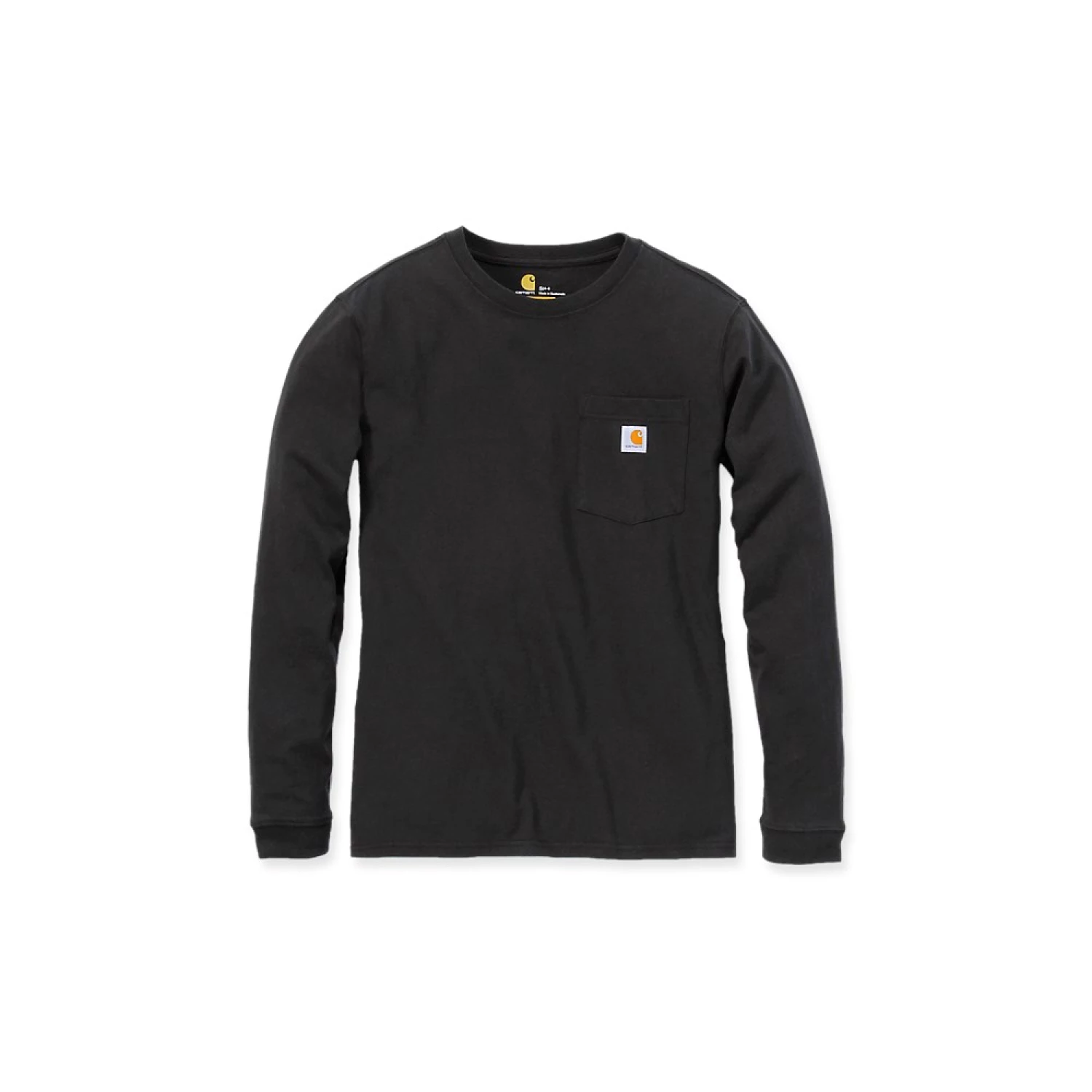 Carharrt 103244 - Workw Pocket L/S T-Shirt - Black - S-image