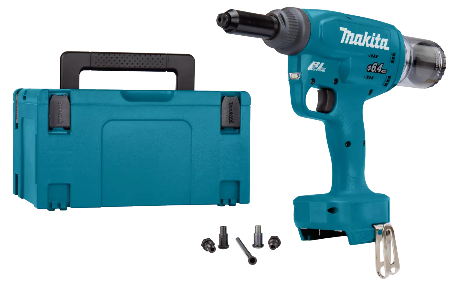 Makita DRV250ZJ 18V Li-ion accu blindklinknageltang body in Mbox - 4,8-6,4mm - Koolborstelloos-image