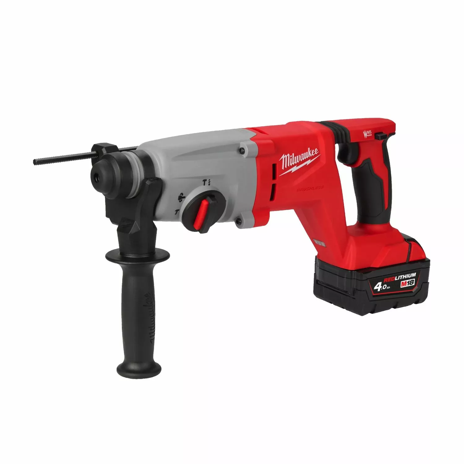 Milwaukee M18 BLHACD26-402X Koolborstelloze SDS-Plus hamer - 26mm - D-Handvat-image