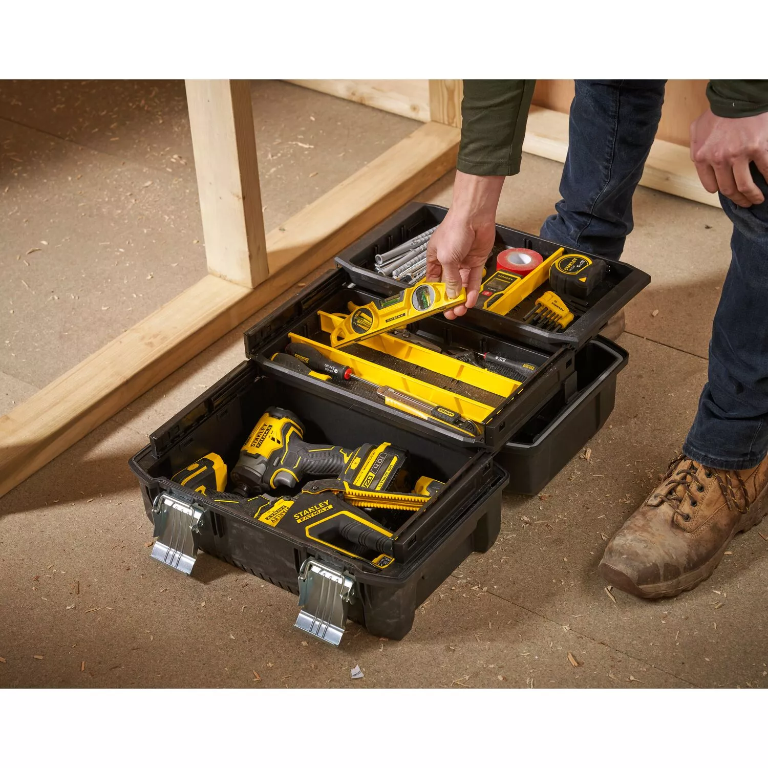 Stanley FMST1-71219 Coffret à outils Cantilever 18«-image