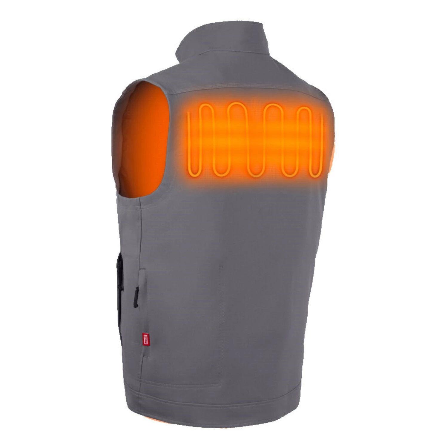 Milwaukee M12 HVGREY1-0 (XXXL) Heated Toughshell Vest grijs