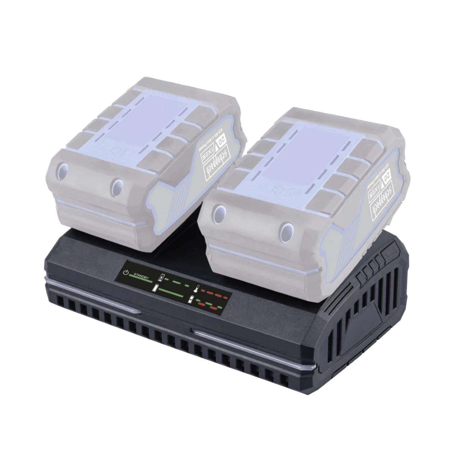 Scheppach Double chargeur de batterie 4,5 A SDBC4.5A-image