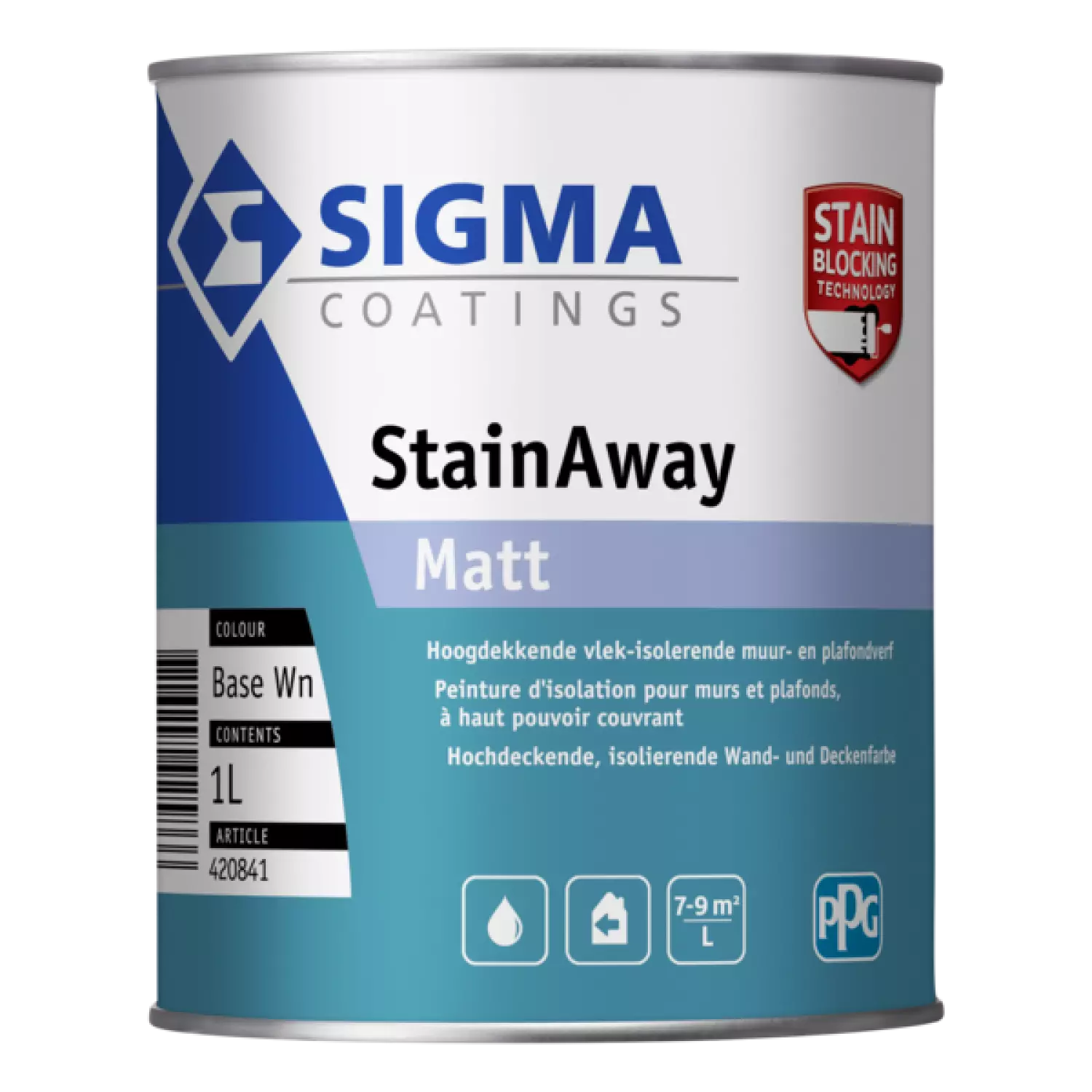 Sigma stainaway - op kleur gemengd - 1 L-image