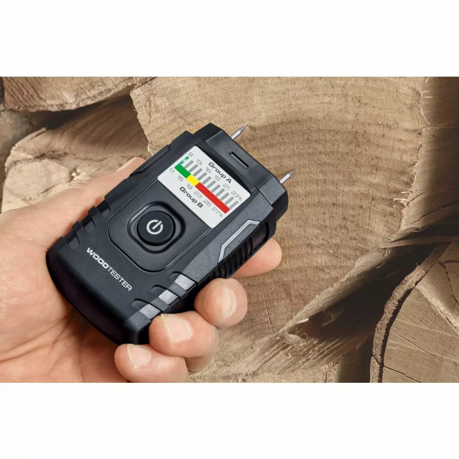 Laserliner 082.006A - Appareil de mesure infrarouge WoodTester-image