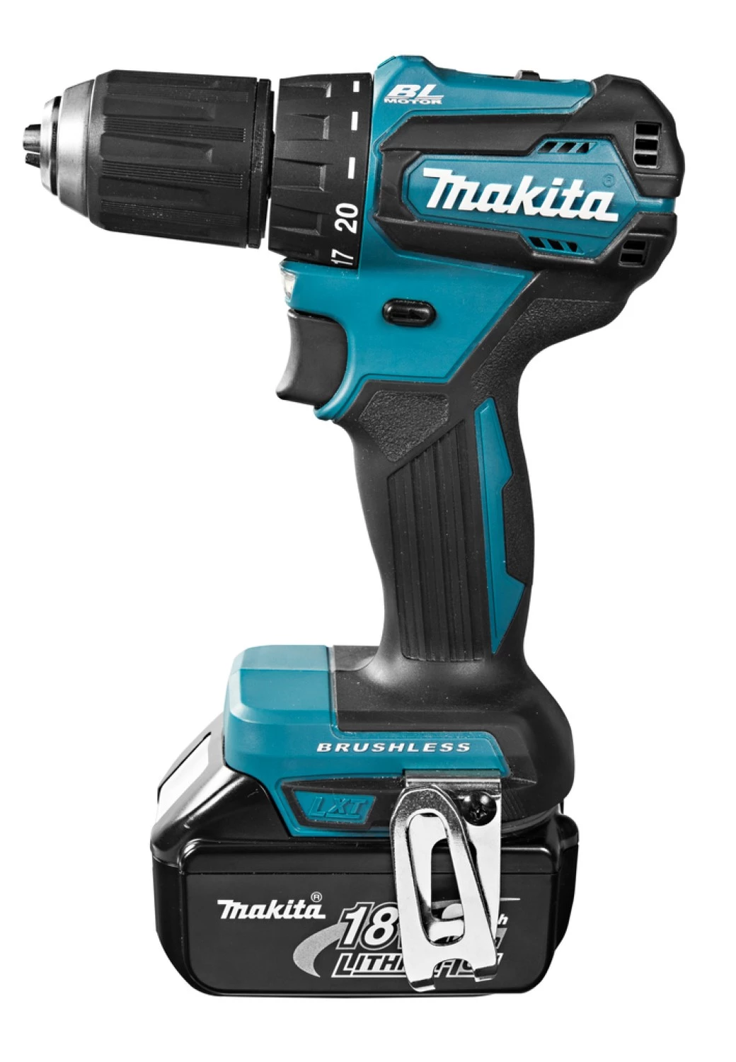 Makita DDF483RTJ 18V Li-Ion accu boor-/schroefmachine set (2x 5.0Ah accu) in Mbox - koolborstelloos-image