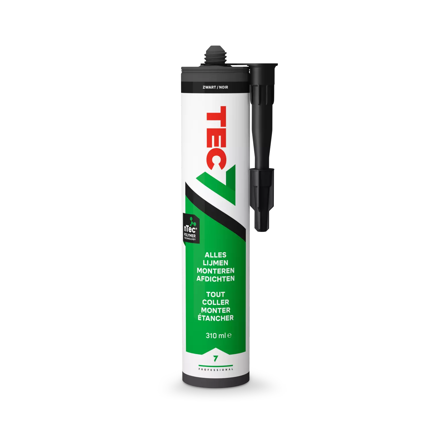 TEC7 Montagekit - Zwart - Koker - 310ml-image