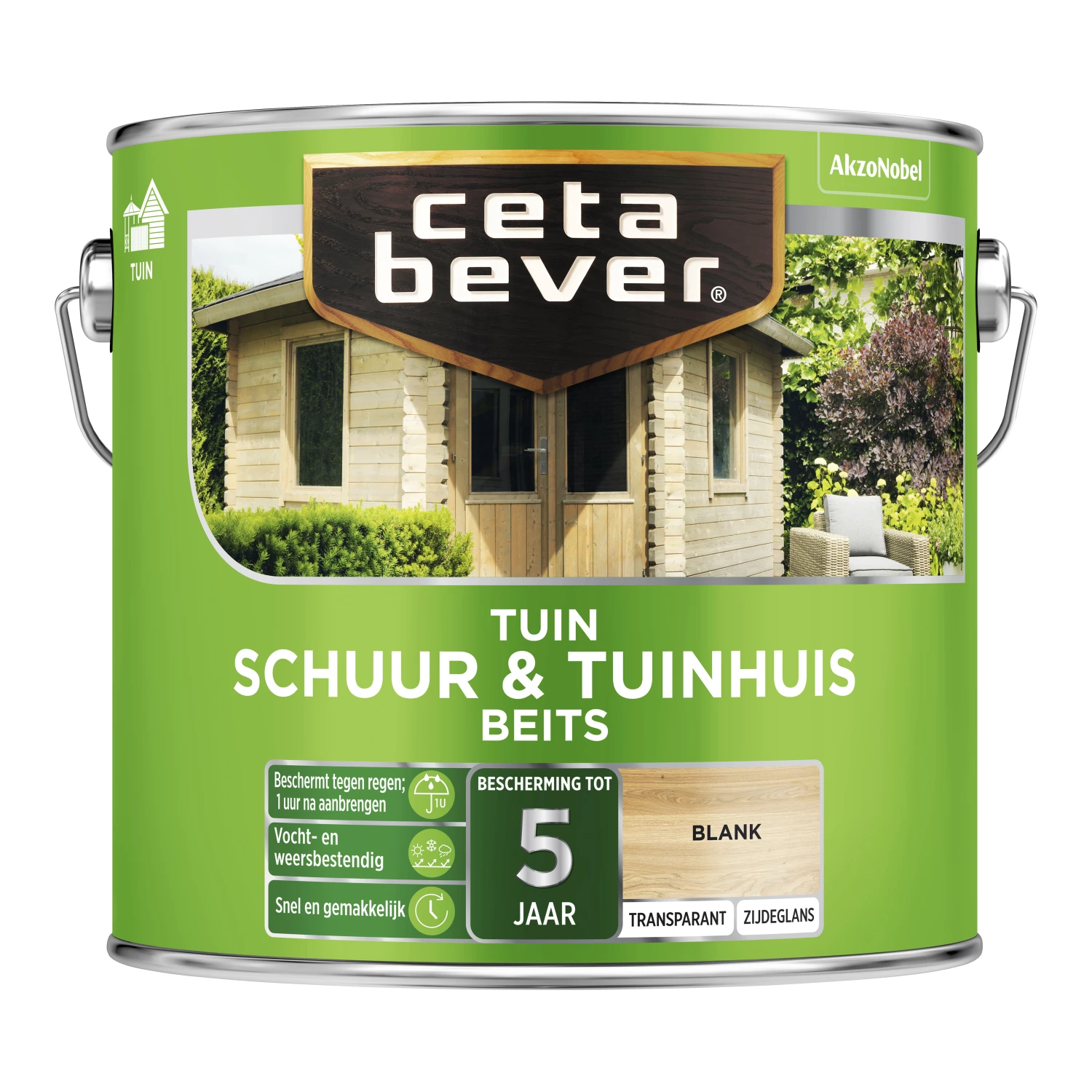 Cetabever Schuur & Tuinhuis Beits Transparant - Blank - 2,5L-image